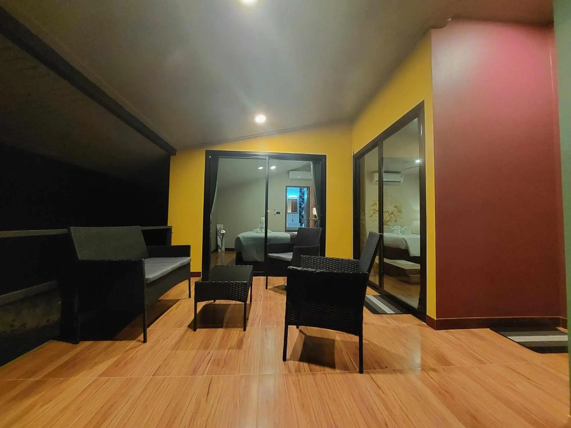 Balcony/Terrace in Khong Chiam Orchid Riverside Resort