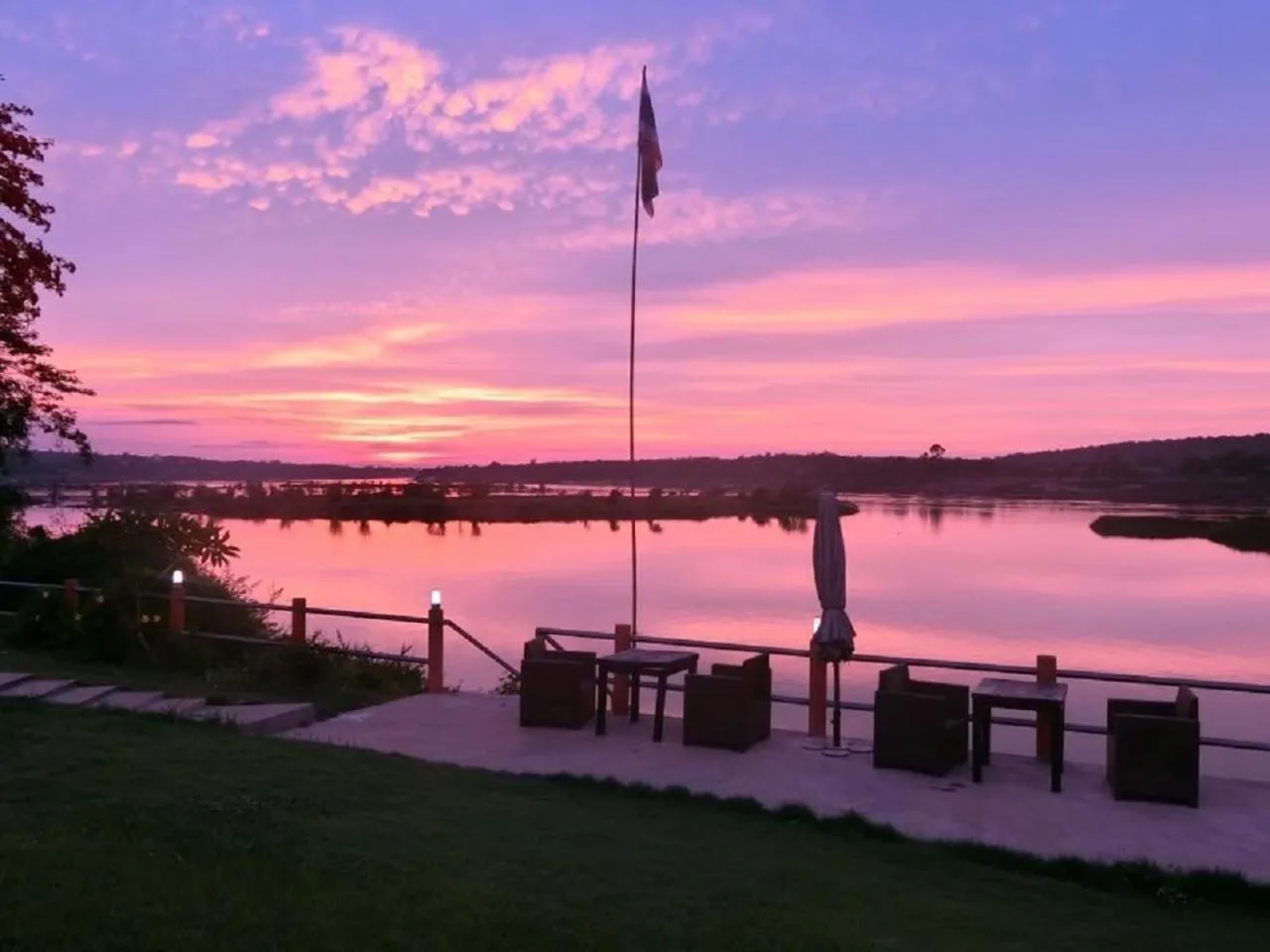 River view in Khong Chiam Orchid Riverside Resort