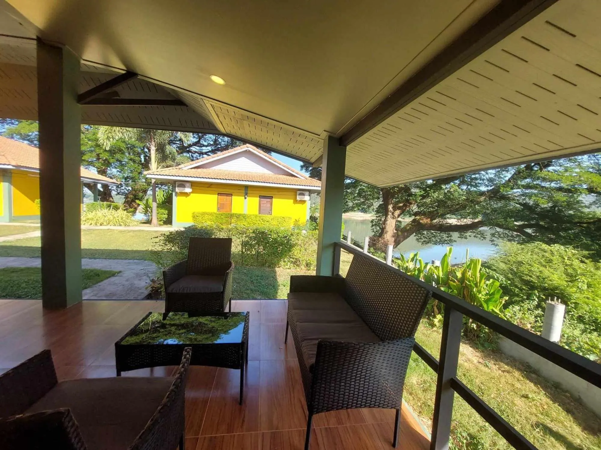 Balcony/Terrace in Khong Chiam Orchid Riverside Resort