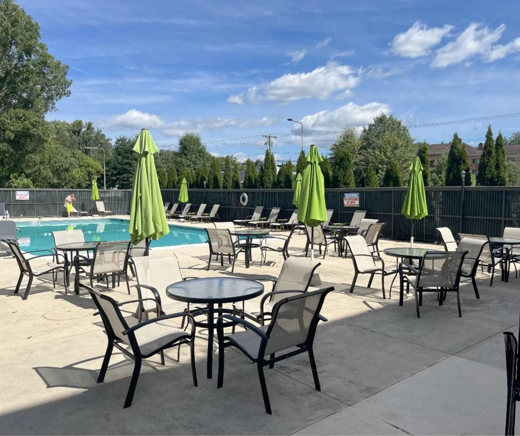 Swimming pool in Comfort Inn & Suites Danbury-Bethel