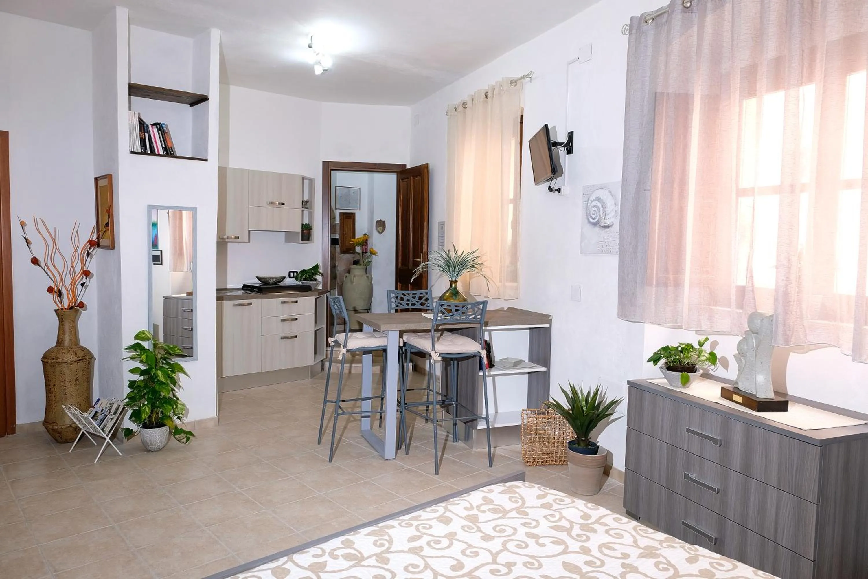 Kitchen or kitchenette in Bed & Breakfast L'Aquilino