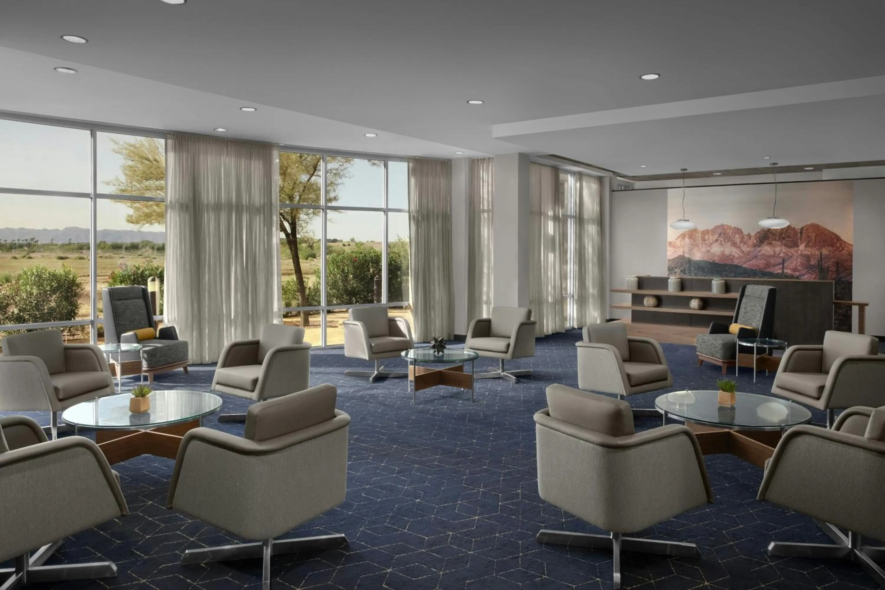 Lobby or reception in Courtyard Phoenix Chandler/Fashion Center