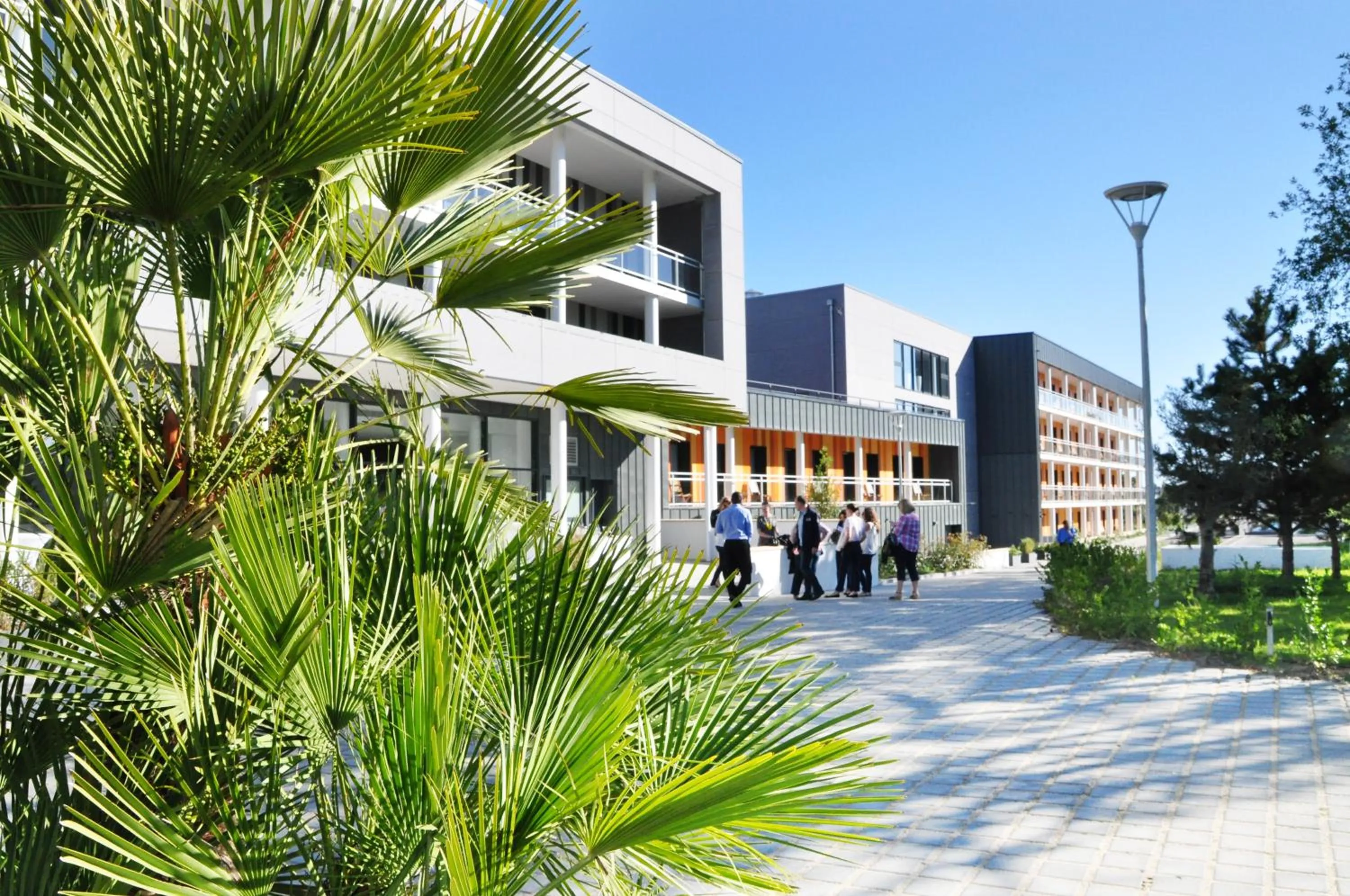 Patio in Golden Tulip Pornic Suites- Appart Hotel