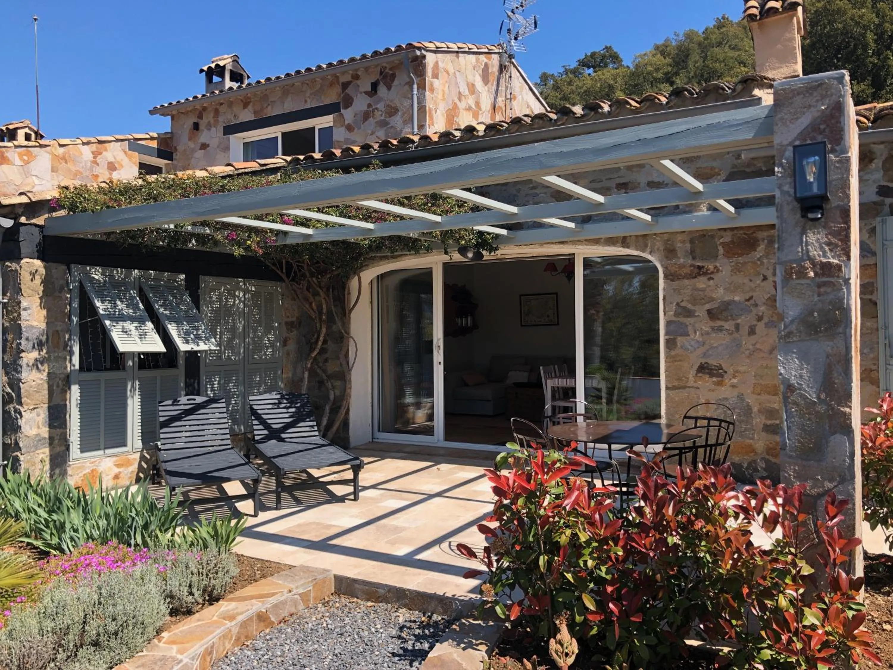 Patio in Les Aurochs