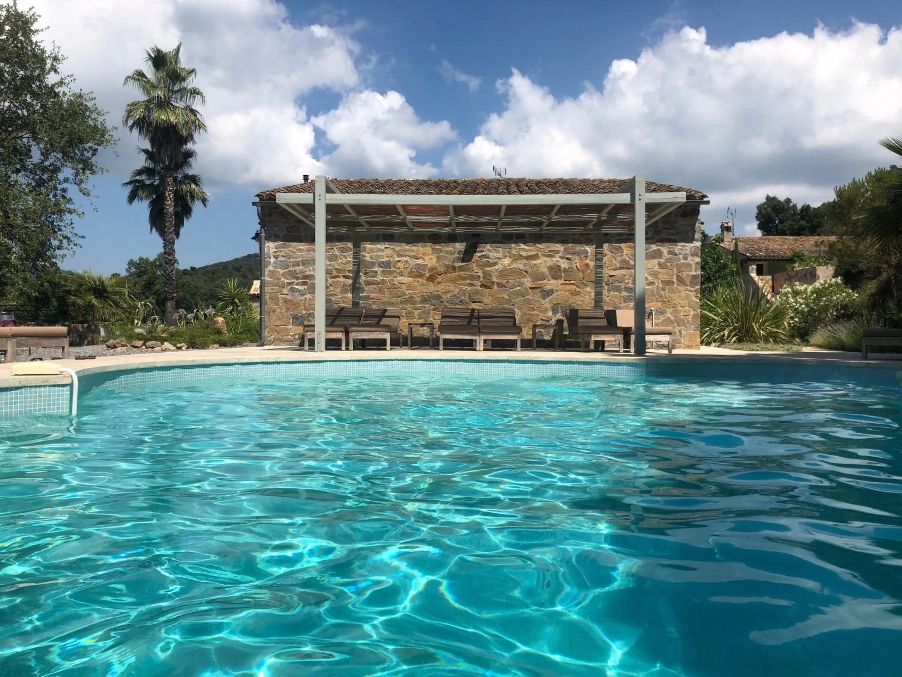 Swimming pool in Les Aurochs