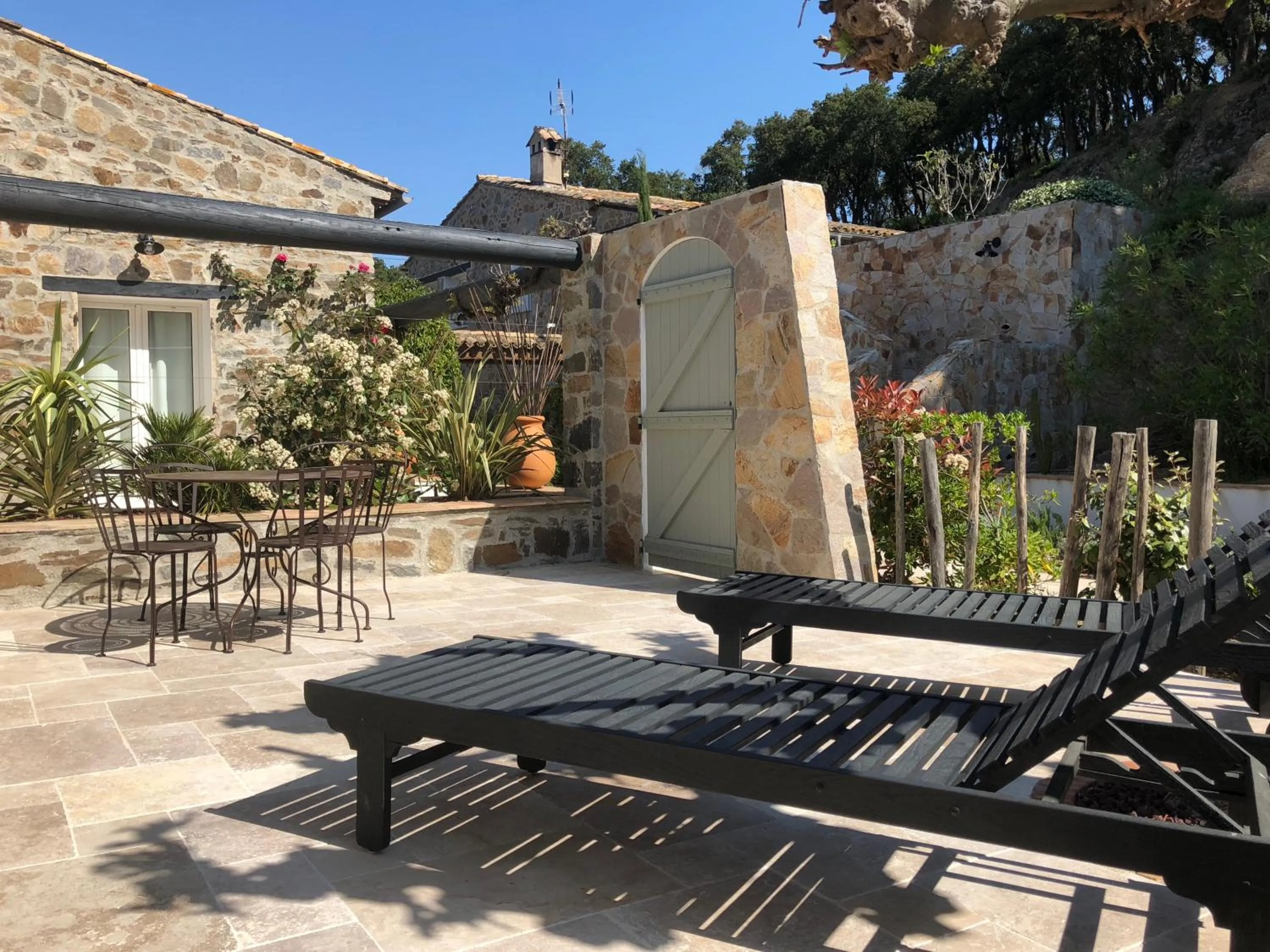 Patio in Les Aurochs