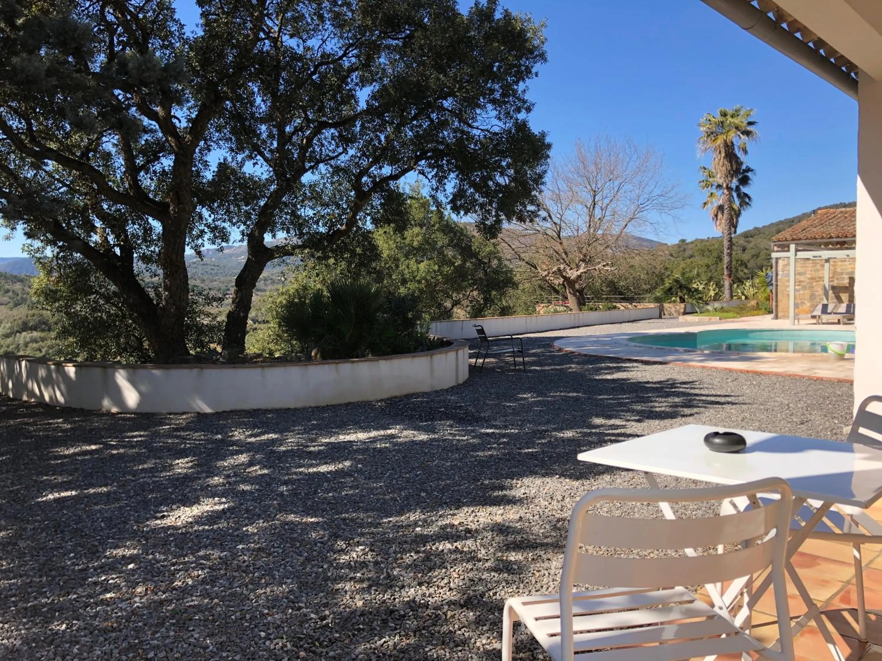 View (from property/room) in Les Aurochs