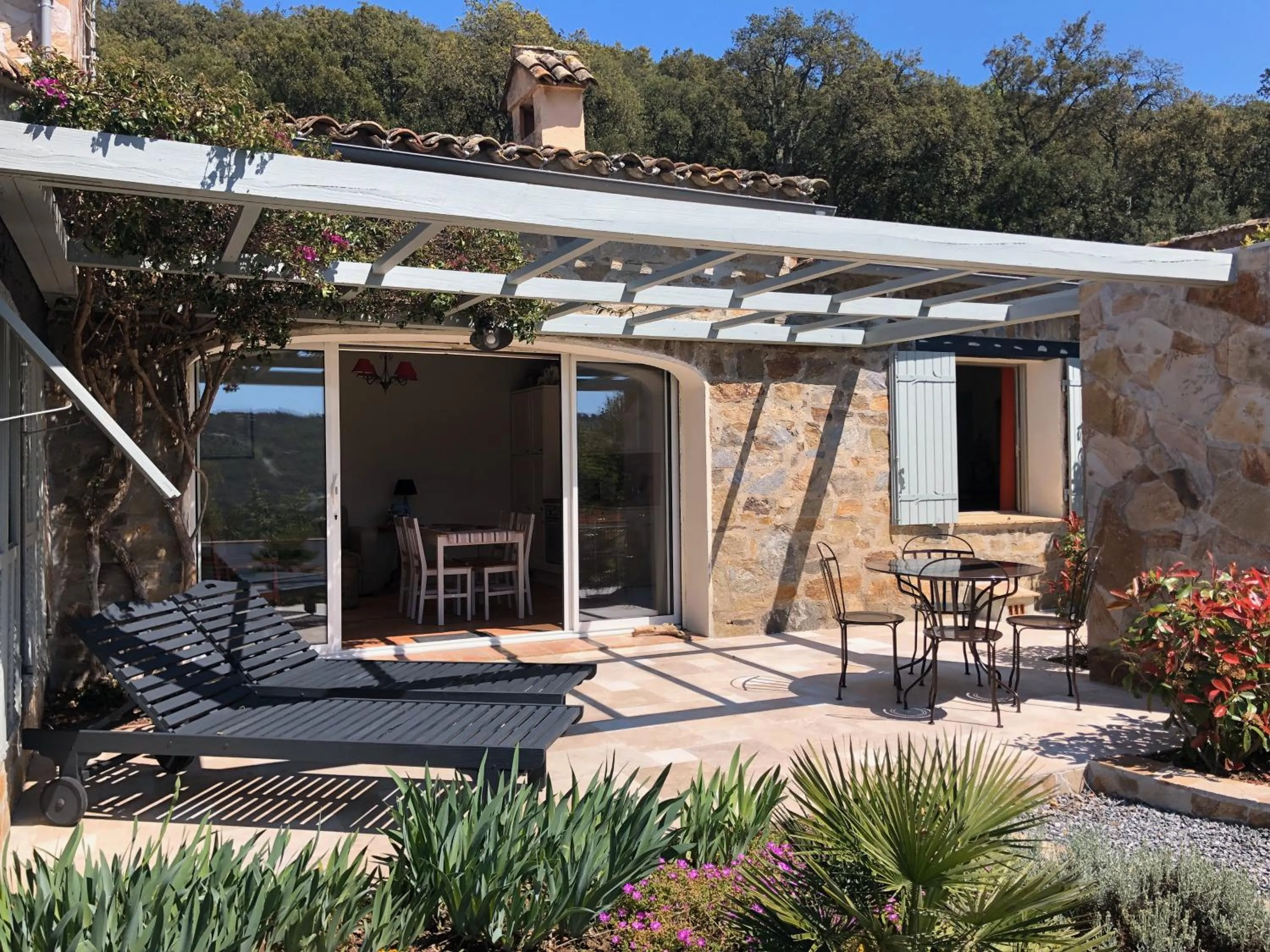 Patio in Les Aurochs