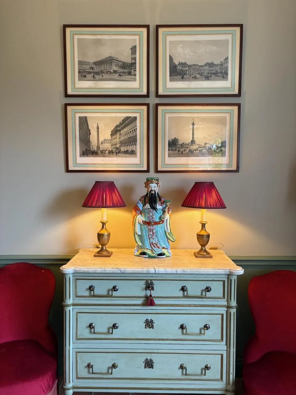 Bedroom in Les Aurochs