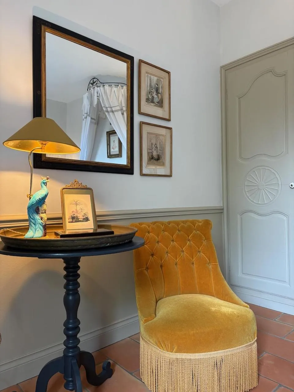 Bedroom in Les Aurochs