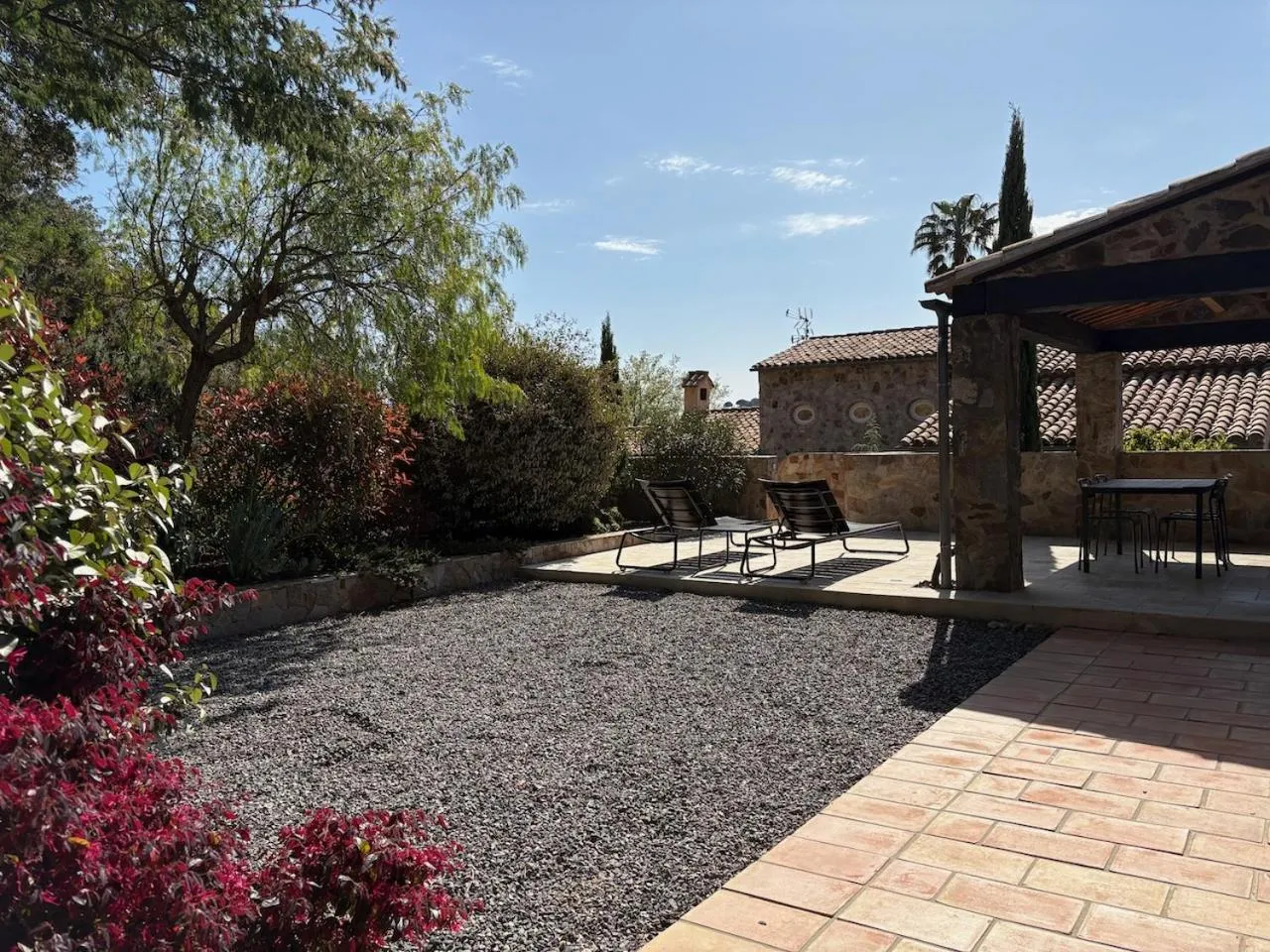 Patio in Les Aurochs