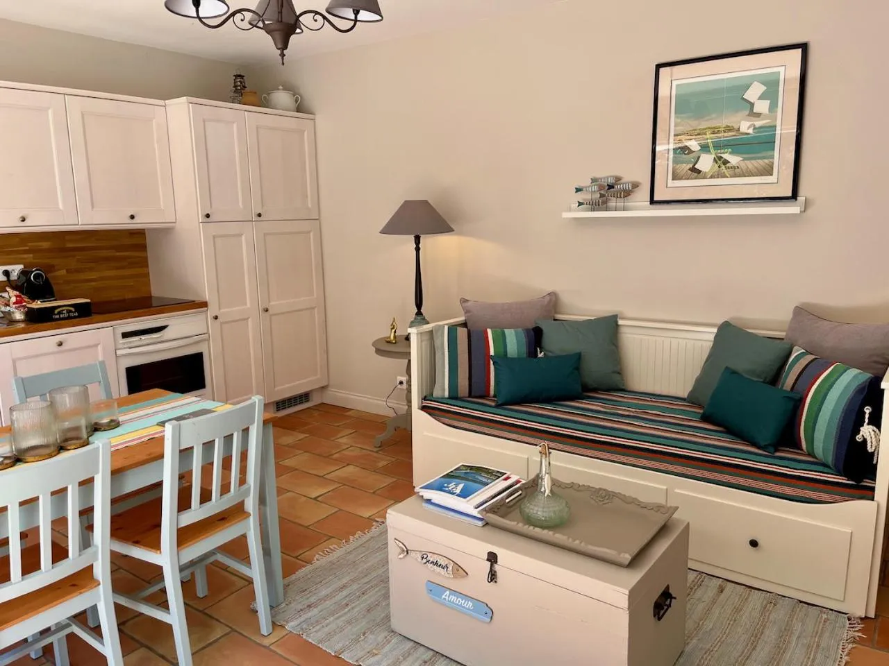 Living room in Les Aurochs