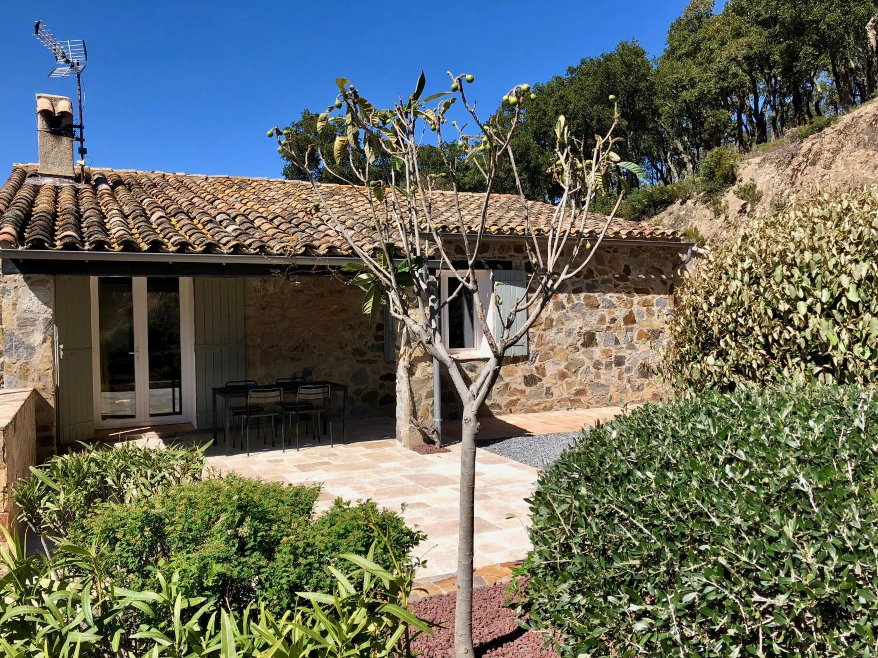 Patio in Les Aurochs