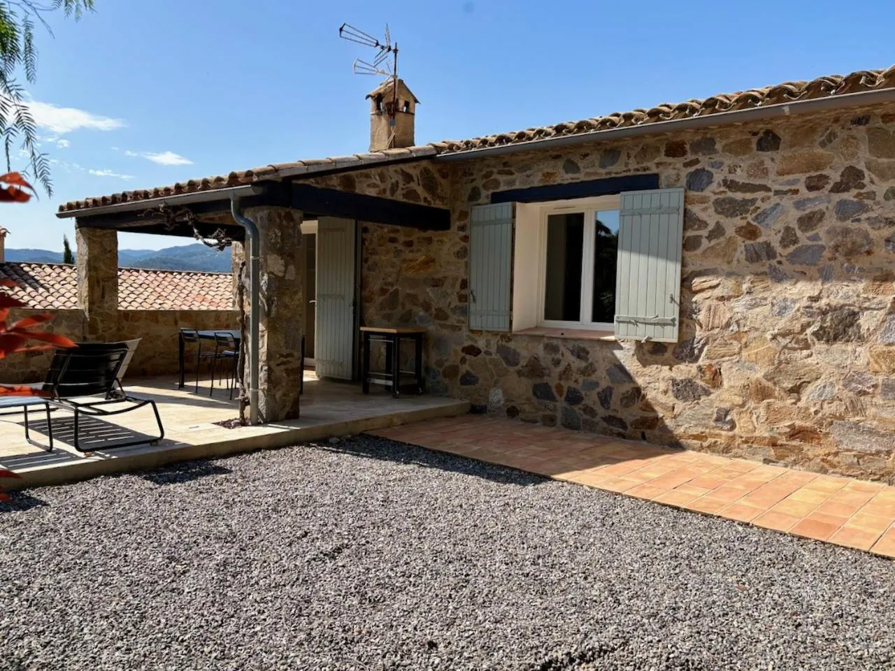 Patio in Les Aurochs