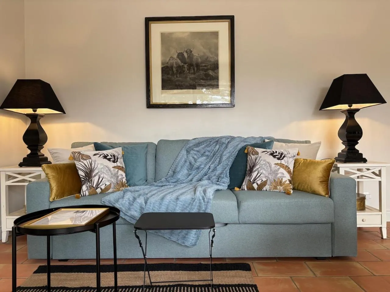 Living room in Les Aurochs