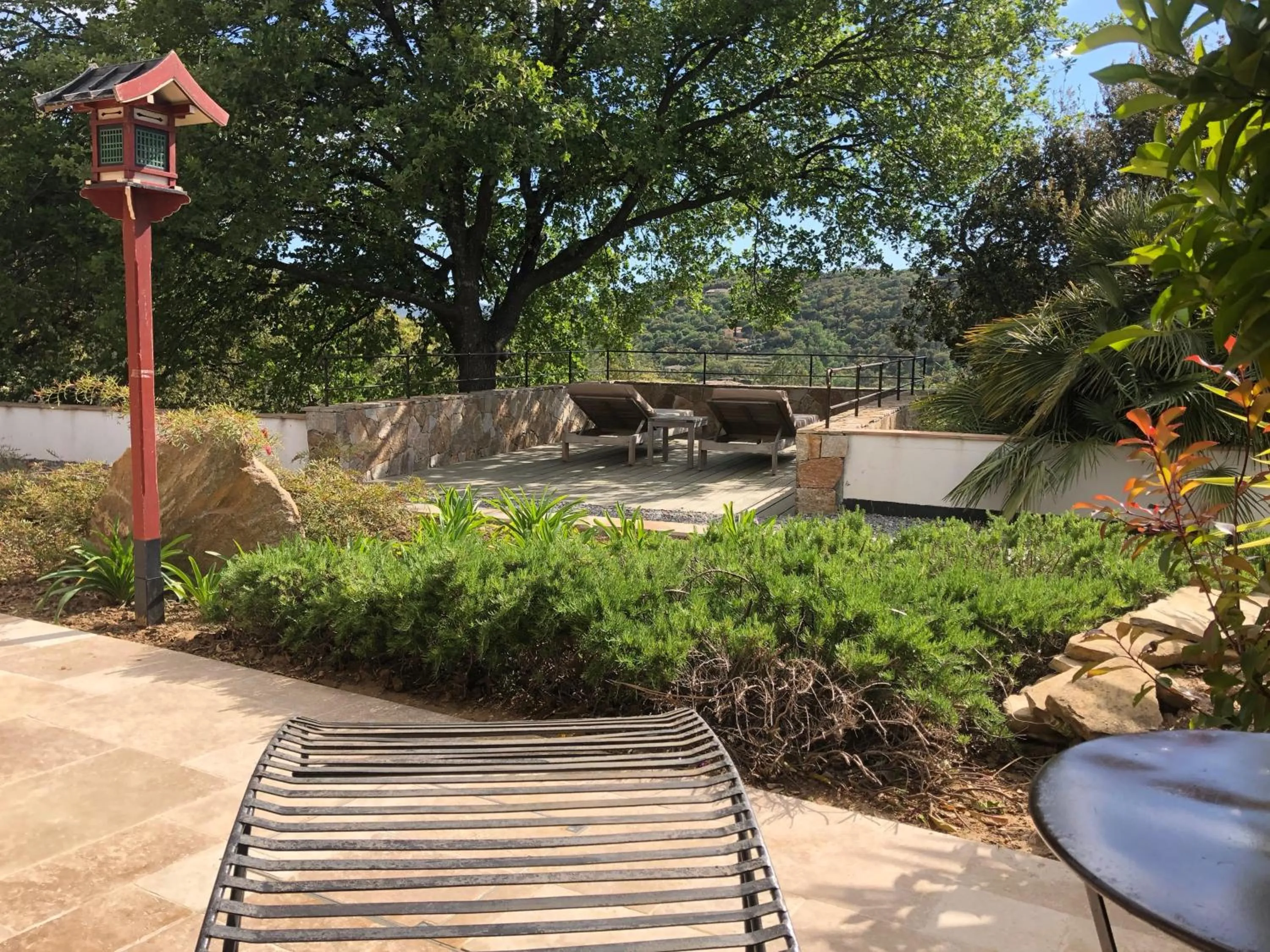 Patio in Les Aurochs