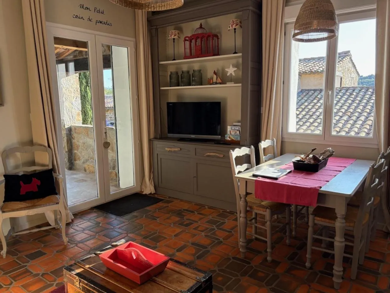 Living room in Les Aurochs