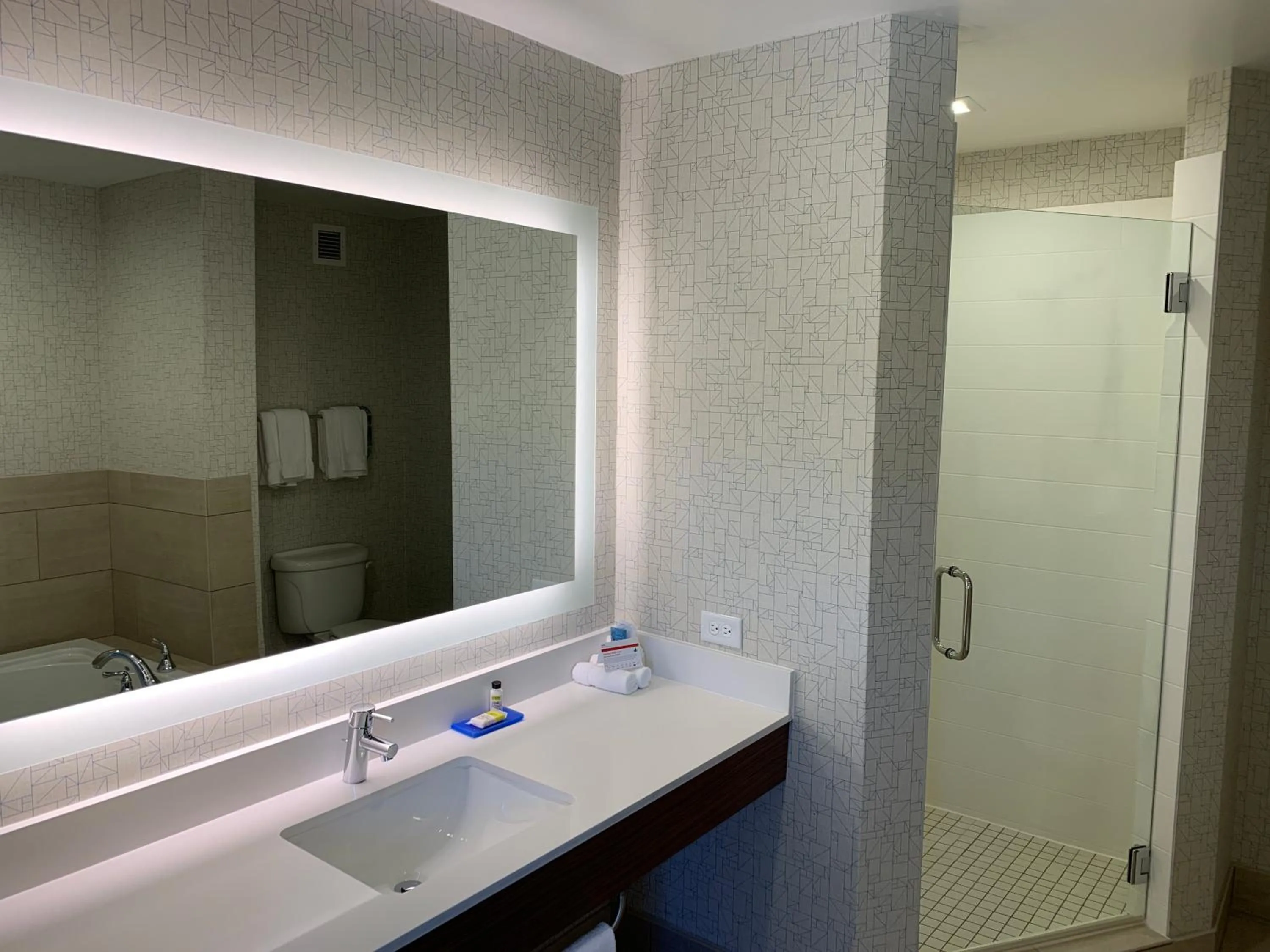 Bathroom in Holiday Inn Express Hotel & Suites El Dorado Hills by IHG