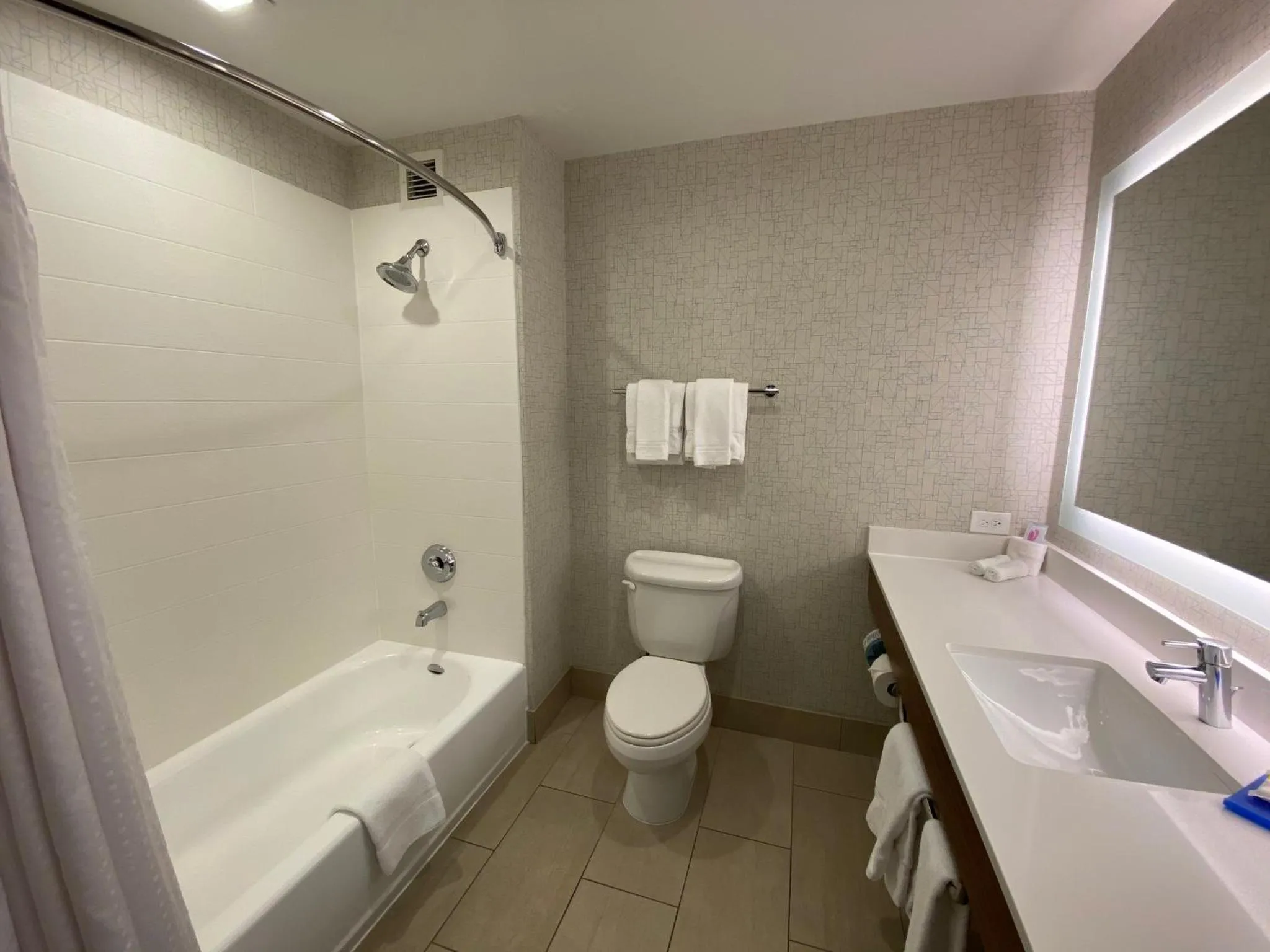 Bathroom in Holiday Inn Express Hotel & Suites El Dorado Hills by IHG