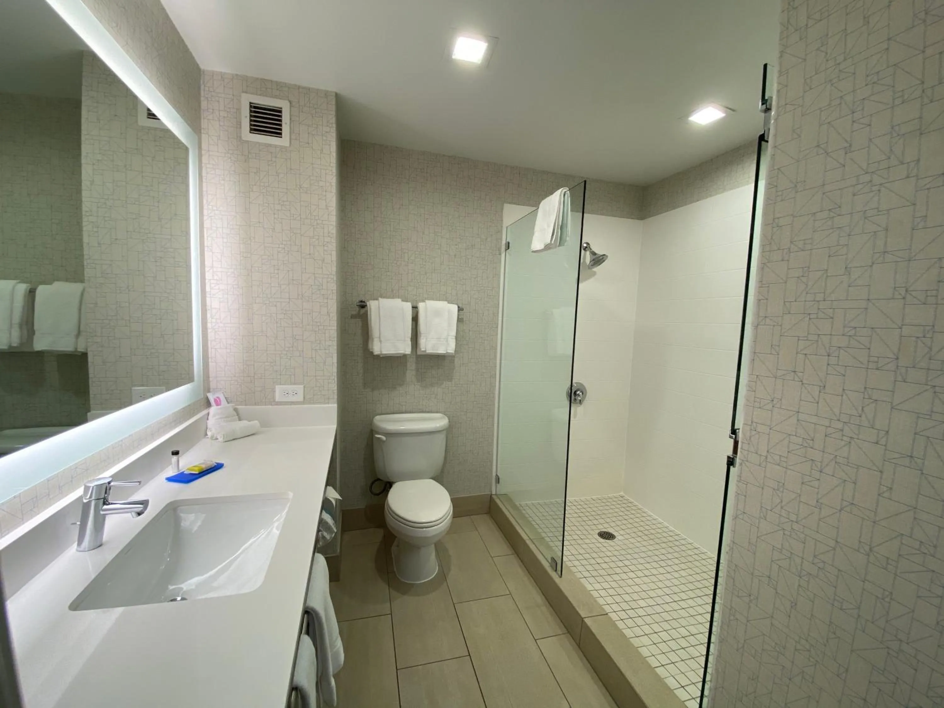 Bathroom in Holiday Inn Express Hotel & Suites El Dorado Hills by IHG