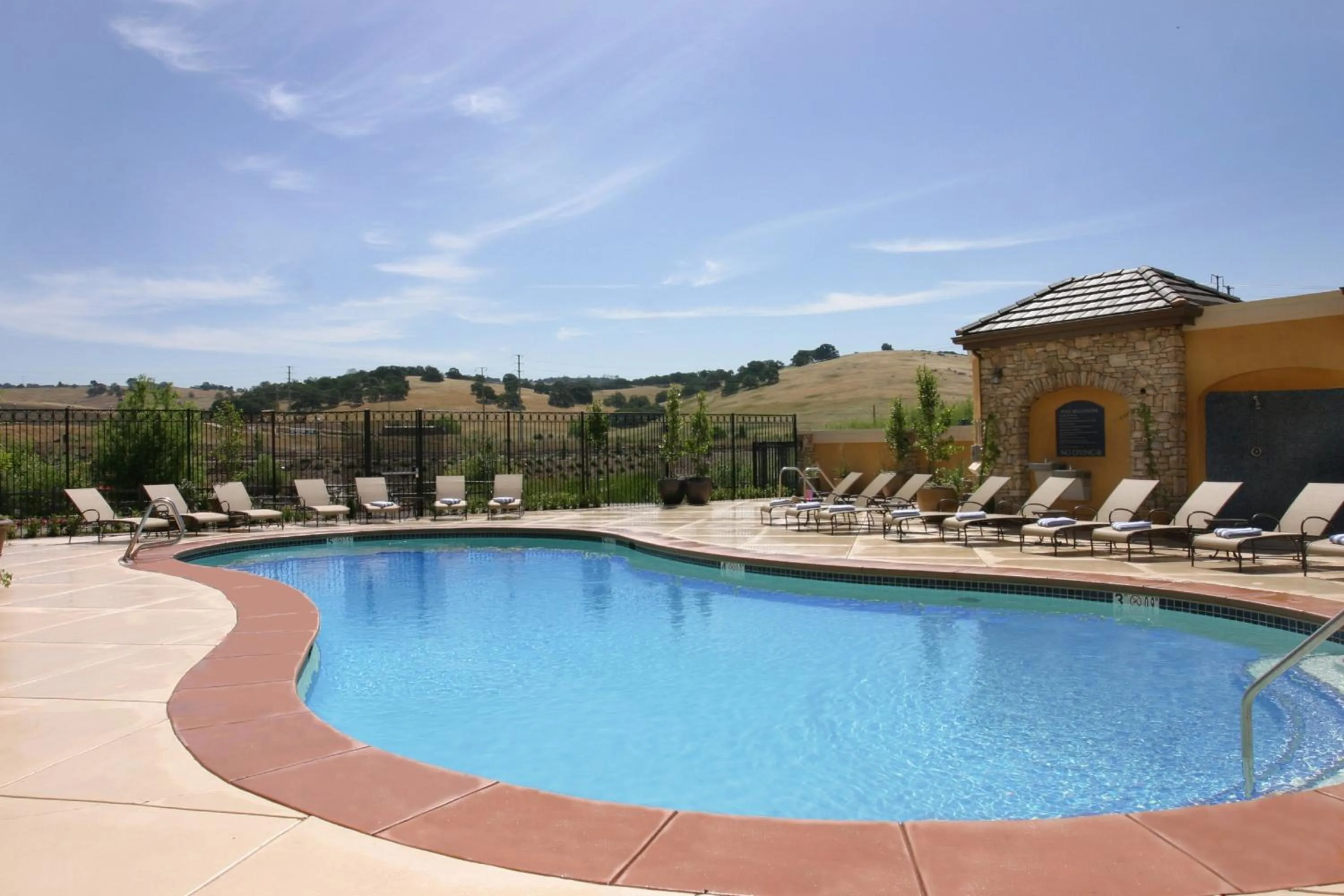 Swimming pool in Holiday Inn Express Hotel & Suites El Dorado Hills by IHG