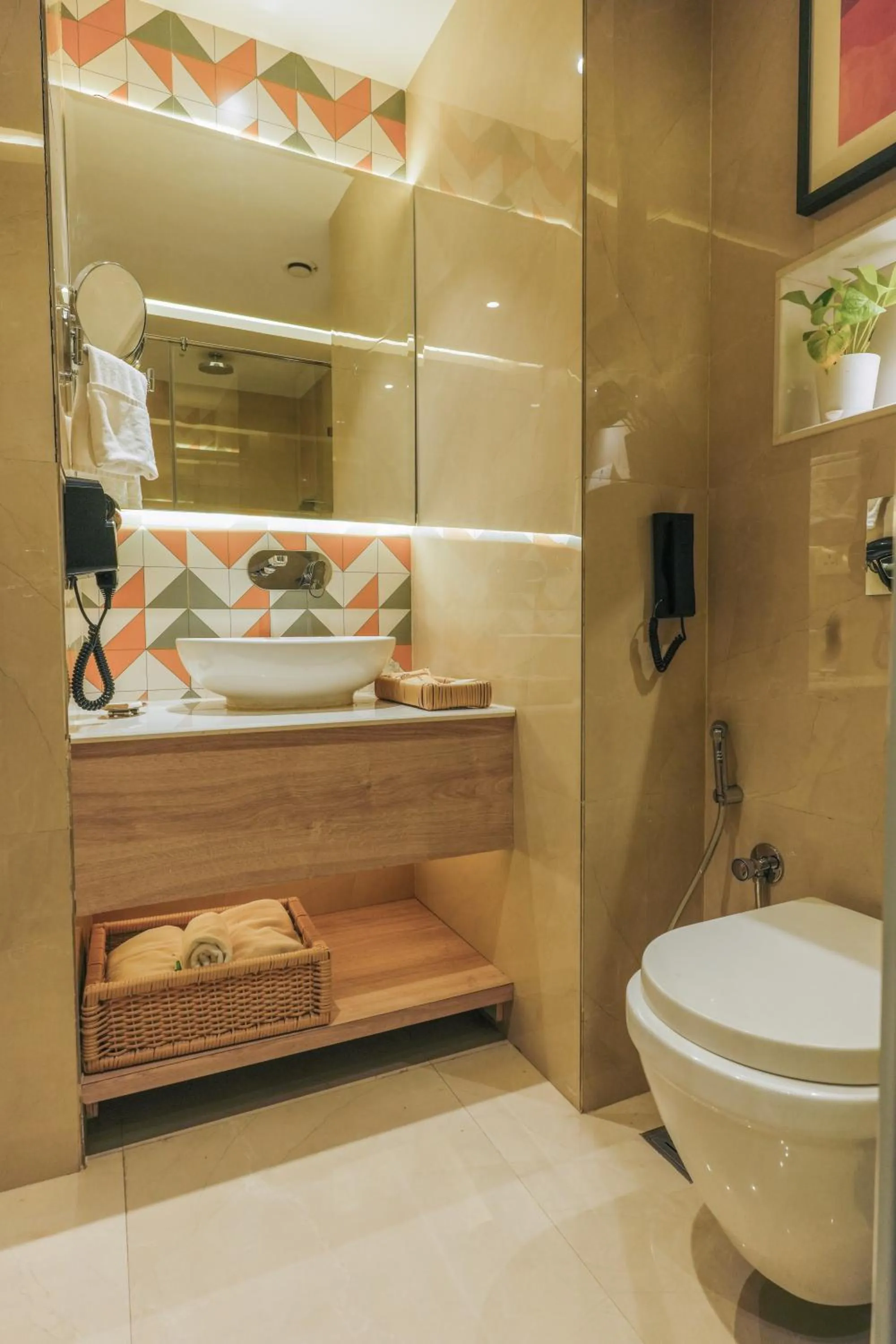 Toilet in Best Western AH1 Amritsar