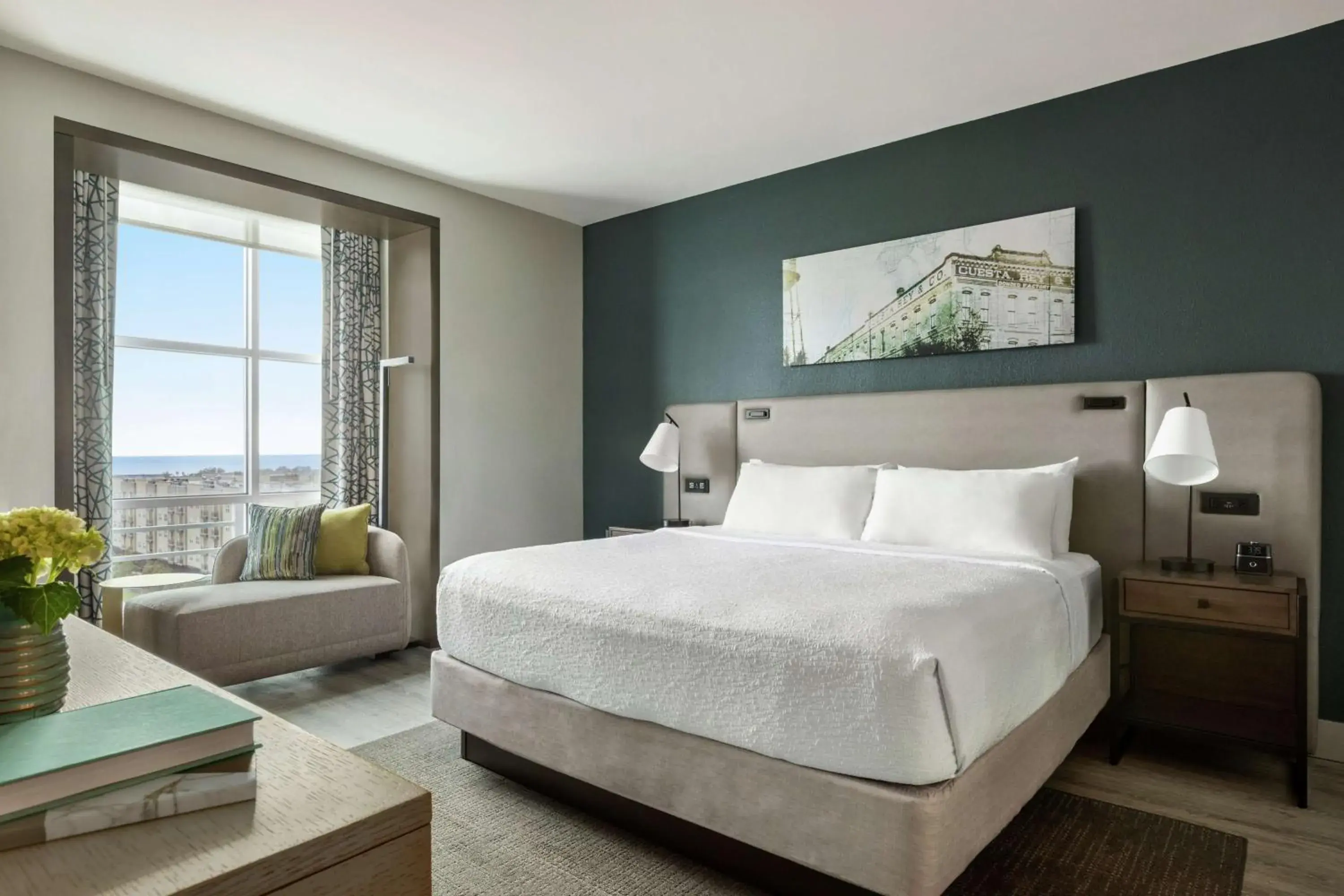 King Suite with Roll-In Shower and Poolside - Disability Access in Hotel Alba Tampa, Tapestry Collection By Hilton King Suite with Roll-In Shower and Poolside - Disability Access in Hotel Alba Tampa, Tapestry Collection By Hilton