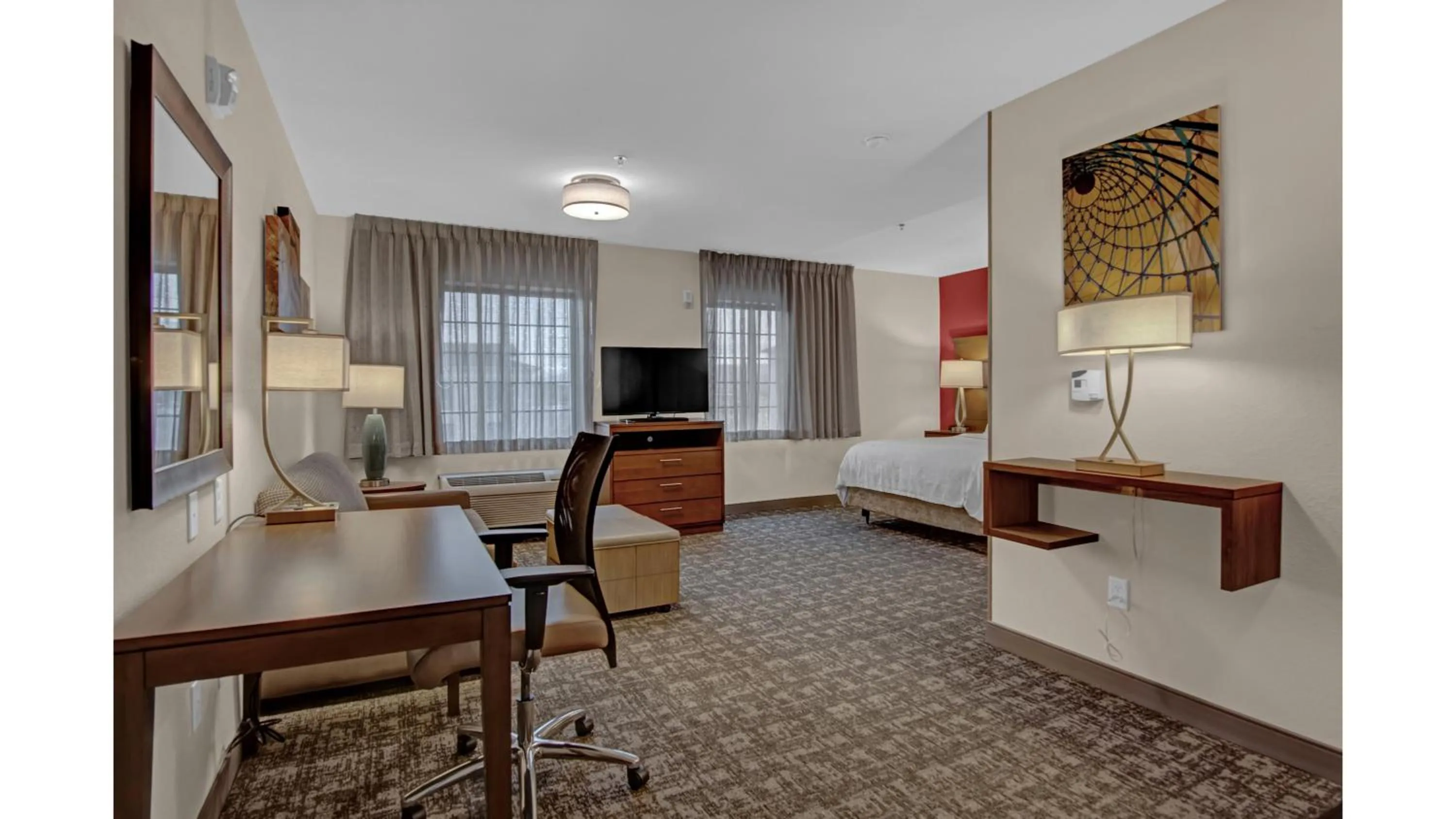 Photo of the whole room in Staybridge Suites Salt Lake-West Valley City by IHG