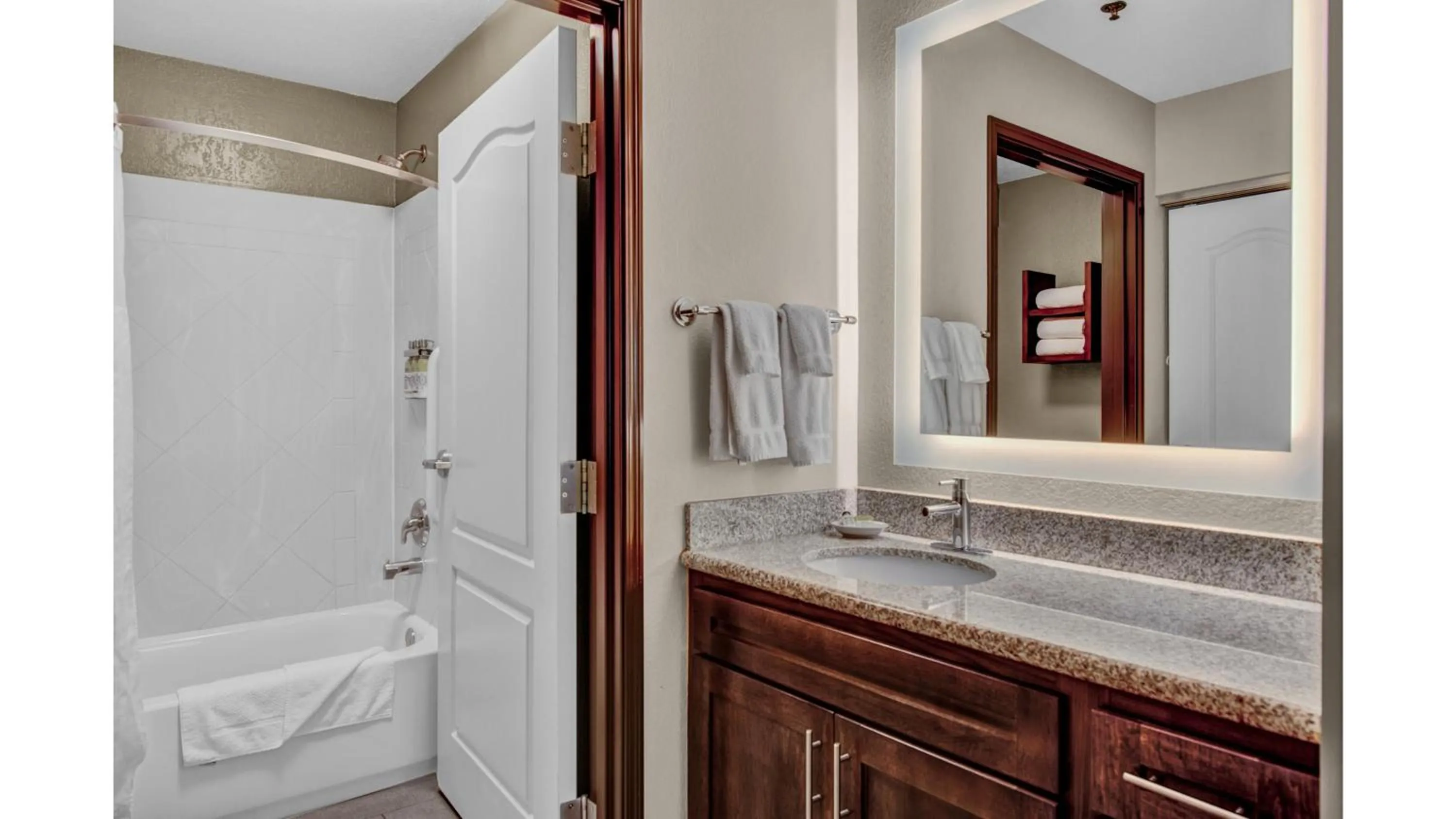 Bathroom in Staybridge Suites Salt Lake-West Valley City by IHG