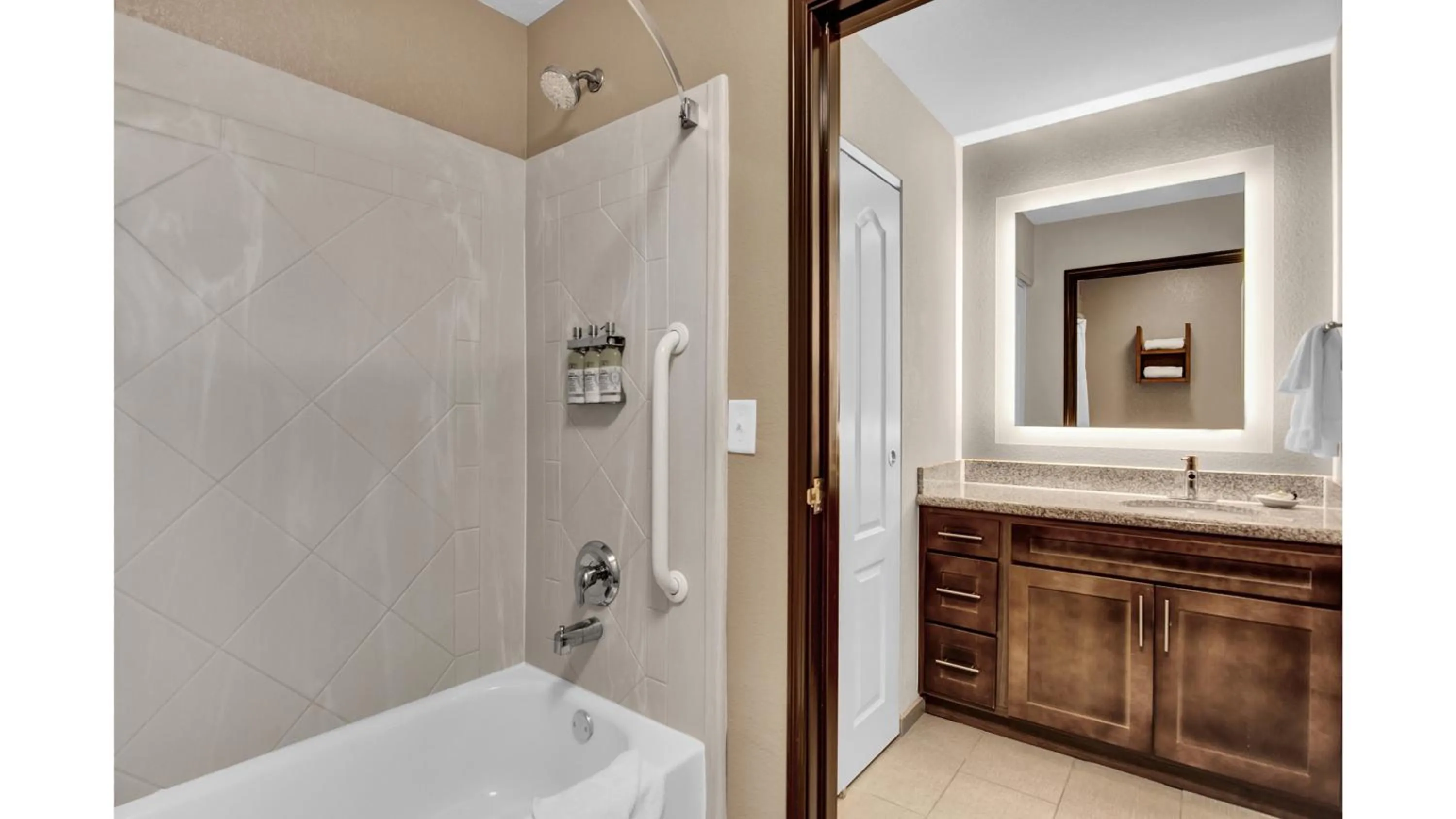 Bathroom in Staybridge Suites Salt Lake-West Valley City by IHG