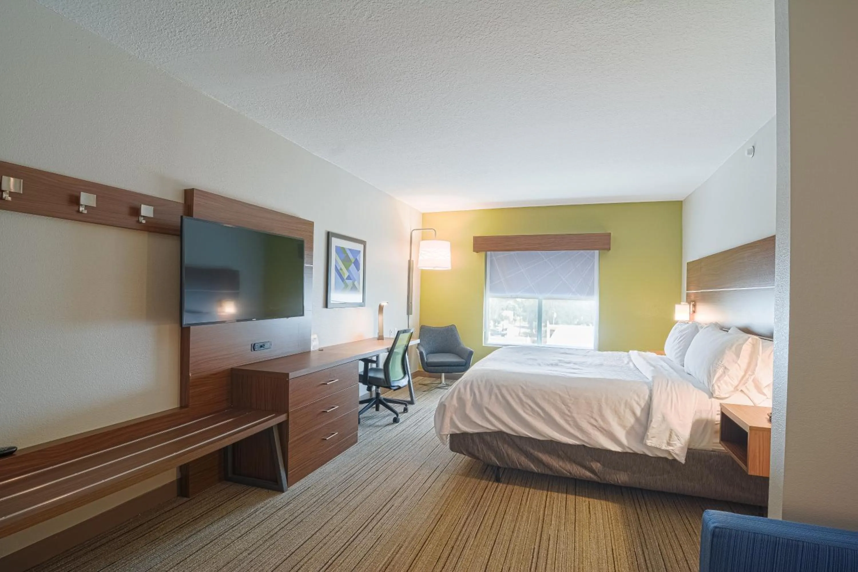 Bed in Holiday Inn Express Hotel & Suites Tampa-USF-Busch Gardens by IHG