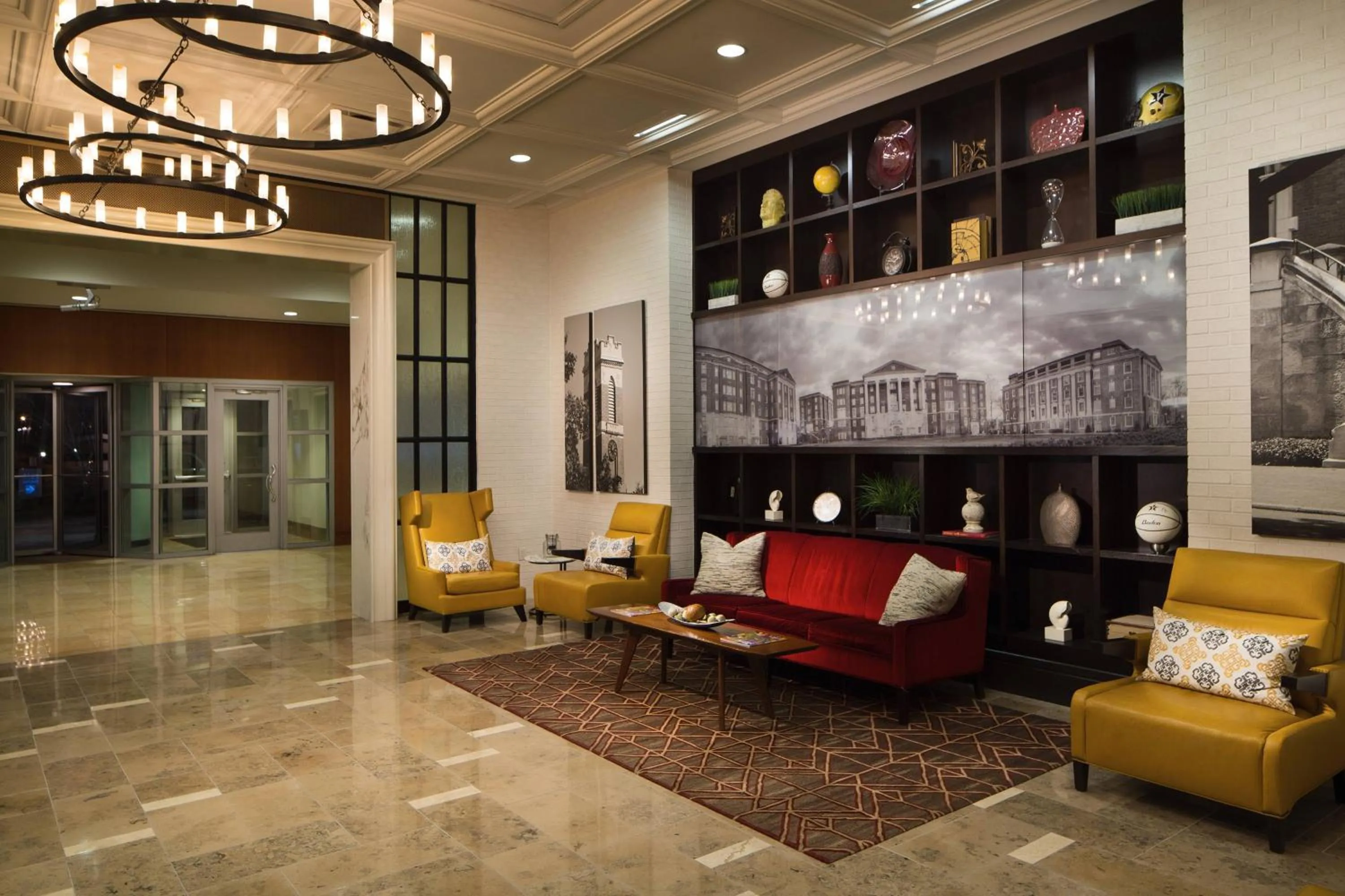 Lobby or reception in Nashville Marriott at Vanderbilt University