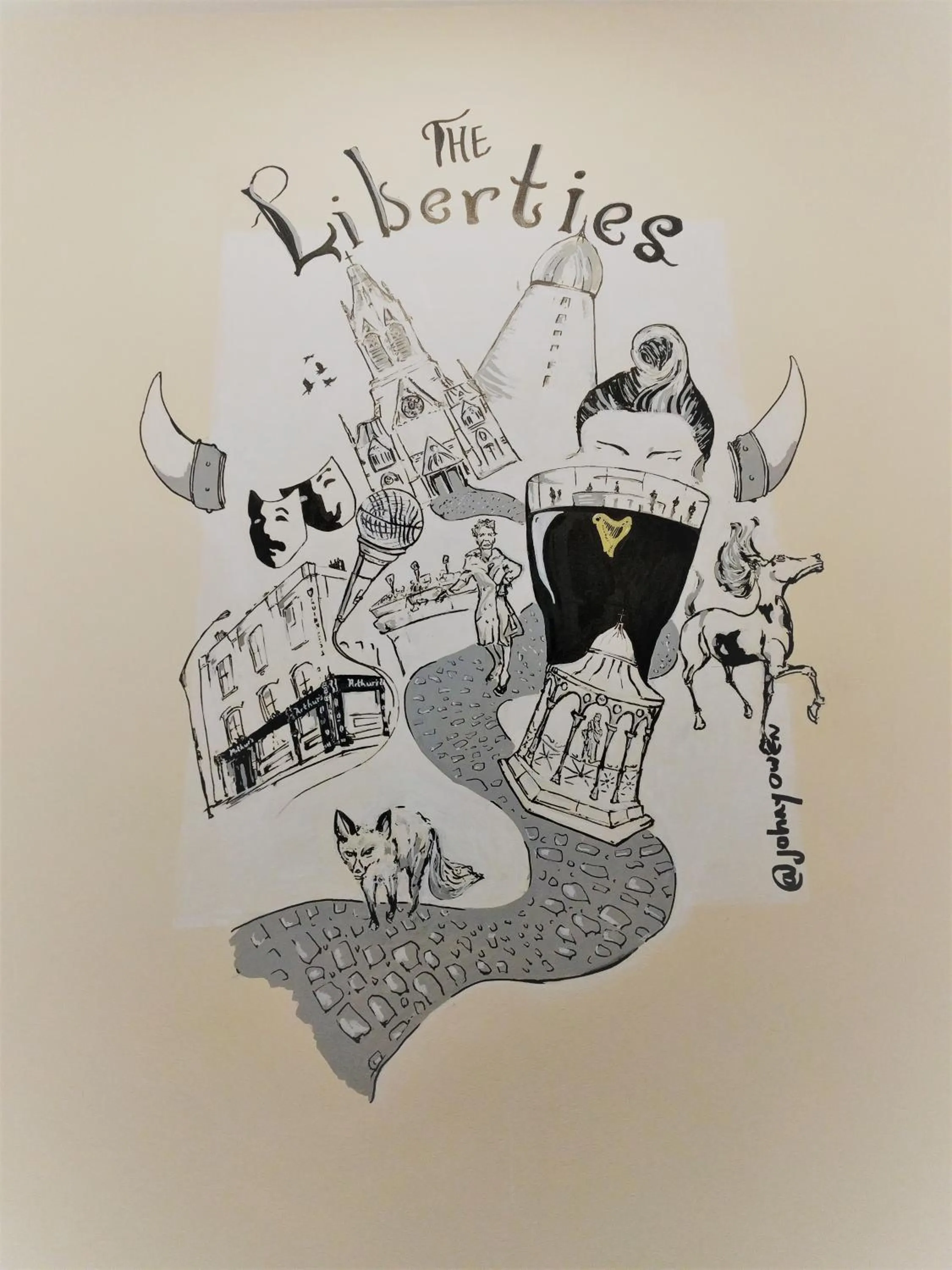 Decorative detail in Garden Lane Backpackers