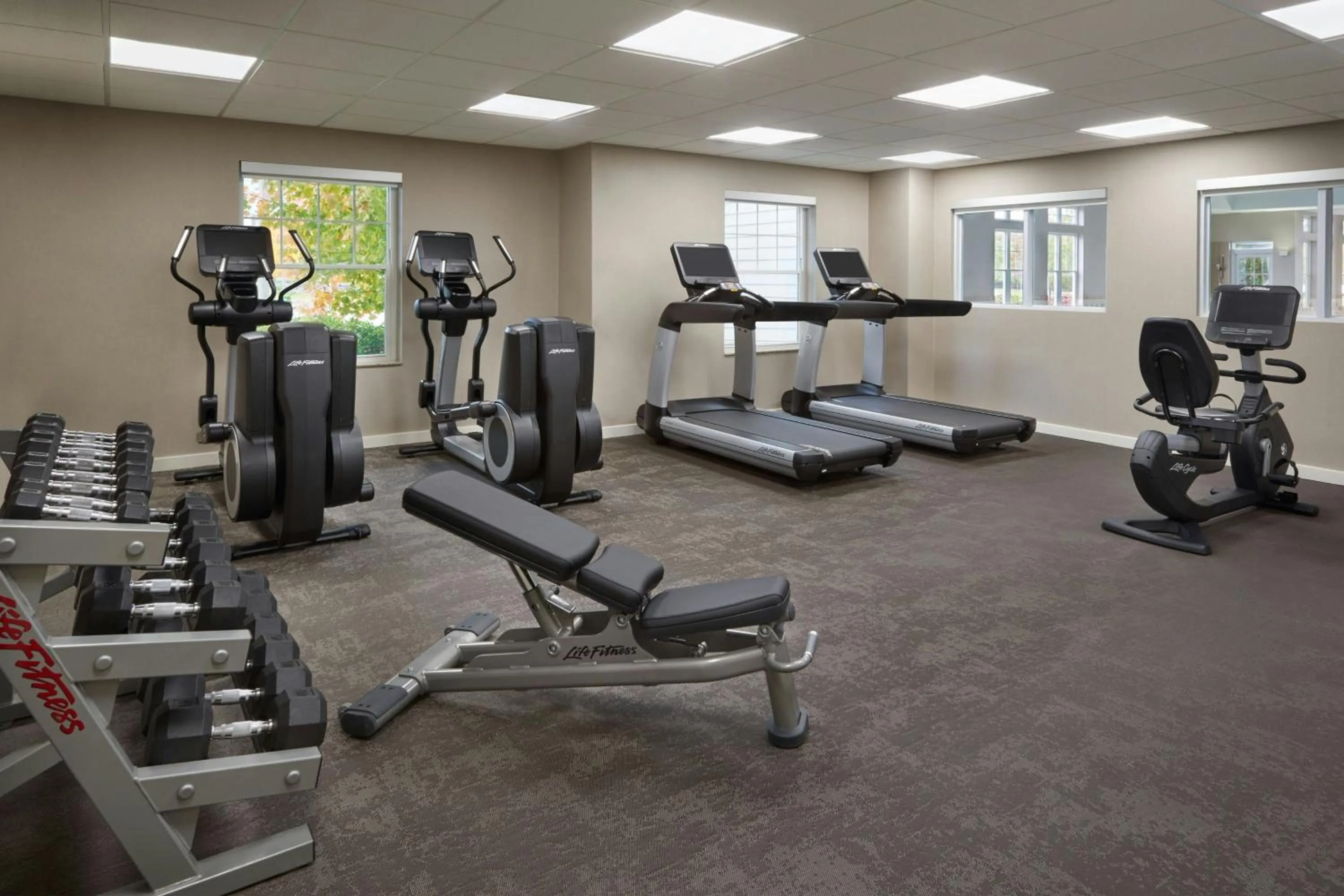 Fitness centre/facilities in Residence Inn by Marriott Gravenhurst Muskoka Wharf