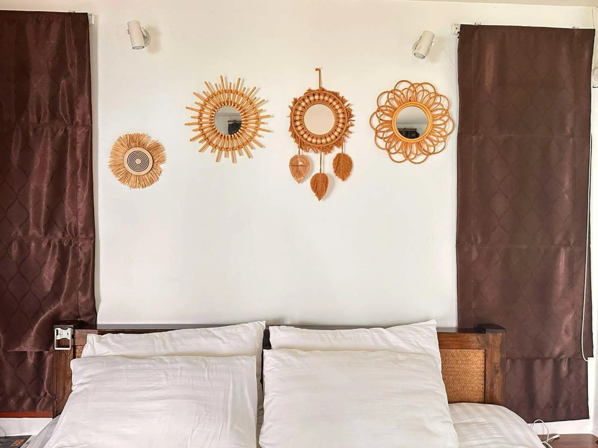 Bed in Ibiza Bungalows