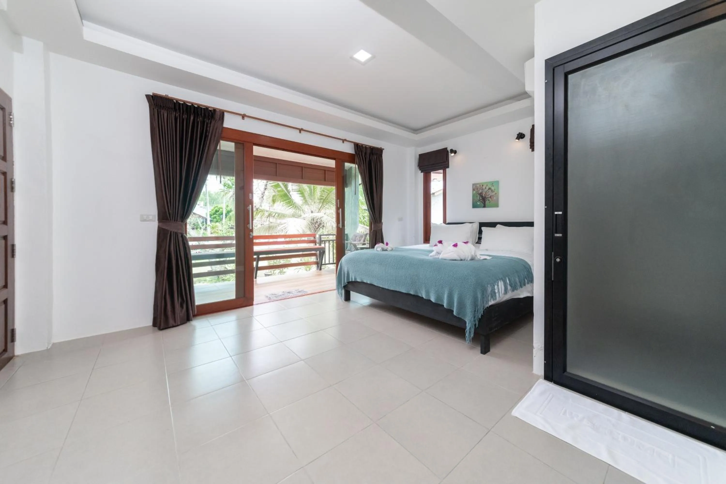 Bed in Ibiza Bungalows