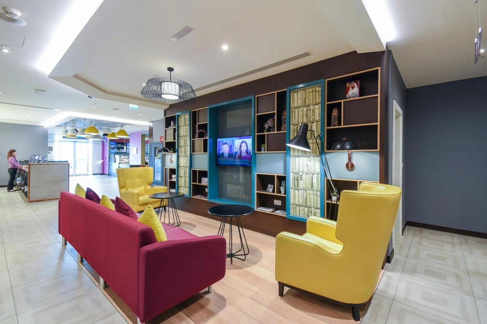 Lobby or reception in Premier Inn Dubai International Airport - An Emirates Group Company