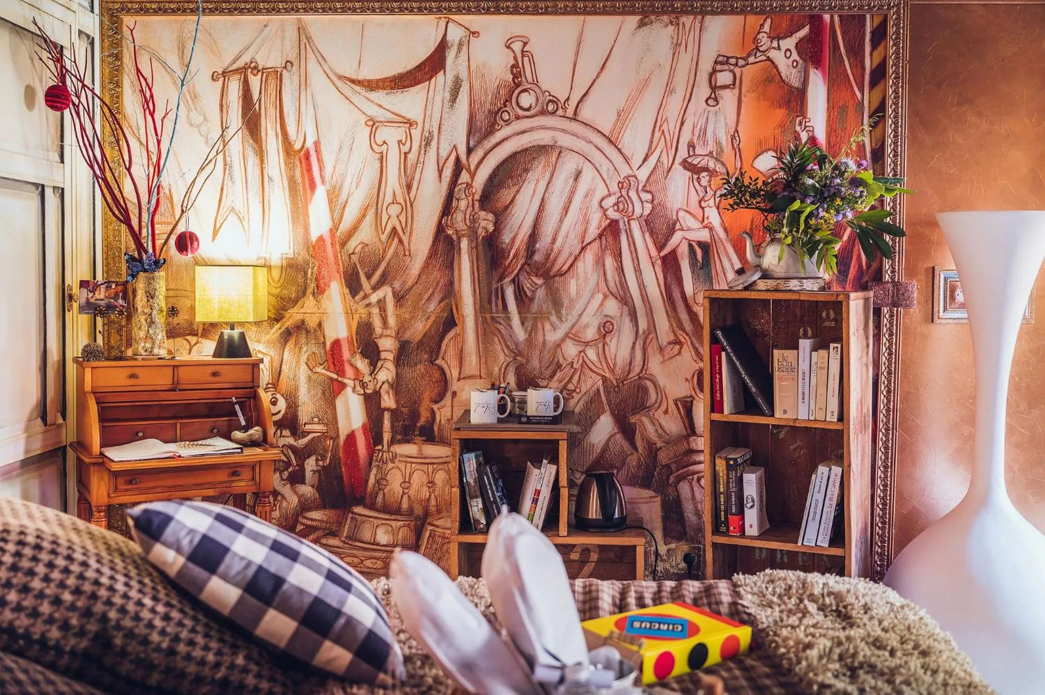 Decorative detail in Au2 Maison d'Hôtes - Guest House Au2