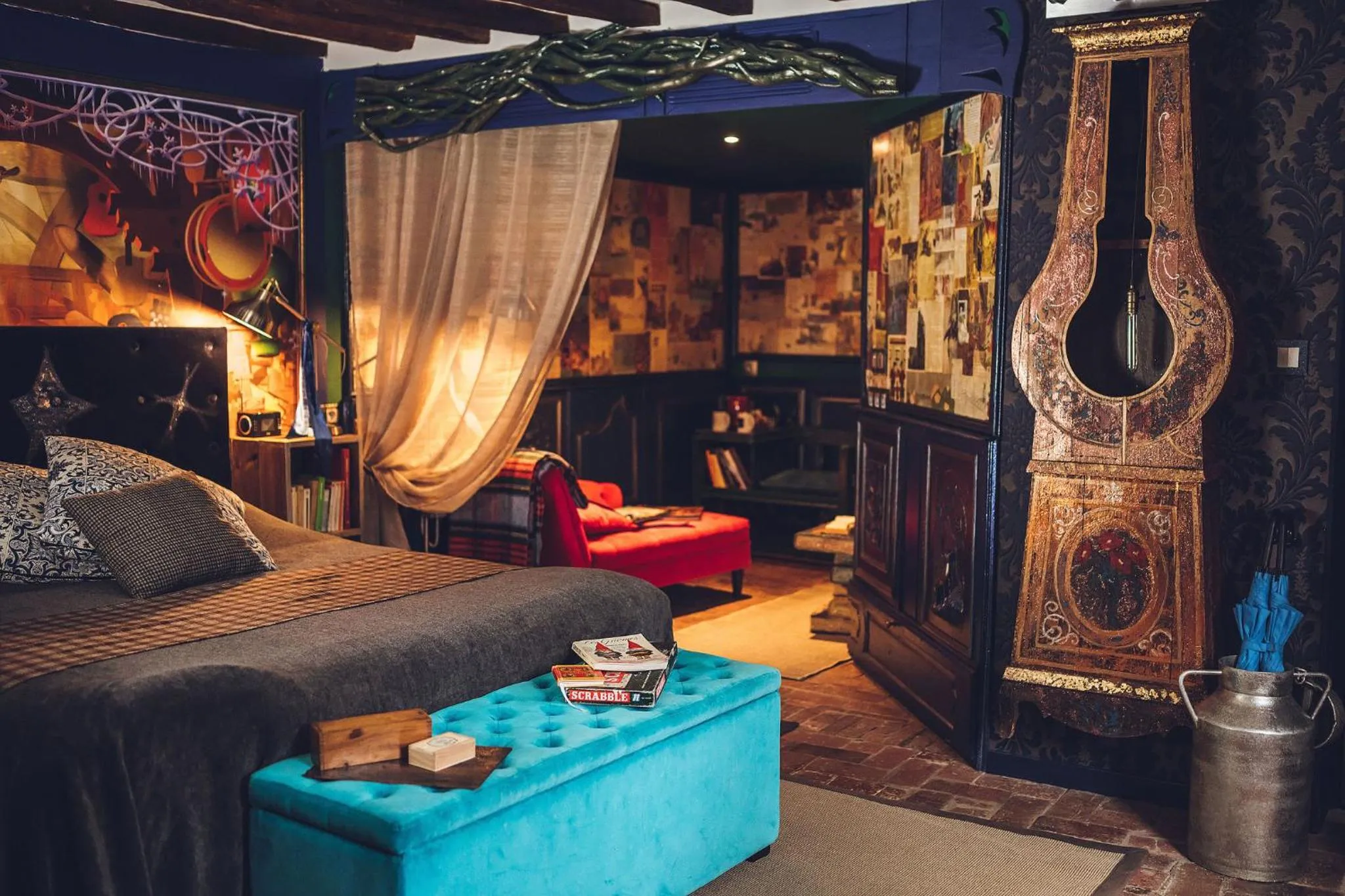 bunk bed in Au2 Maison d'Hôtes - Guest House Au2