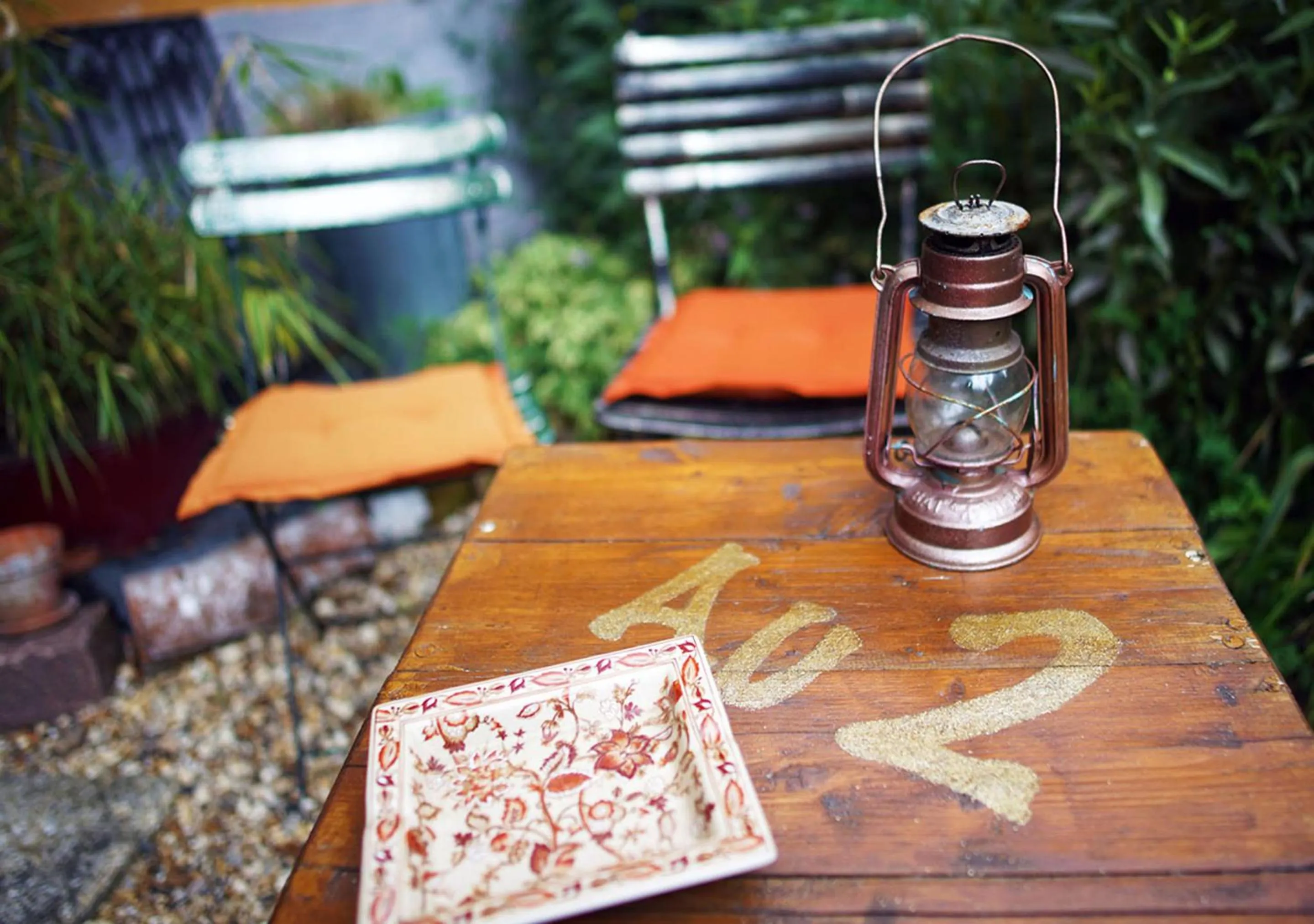 Patio in Au2 Maison d'Hôtes - Guest House Au2