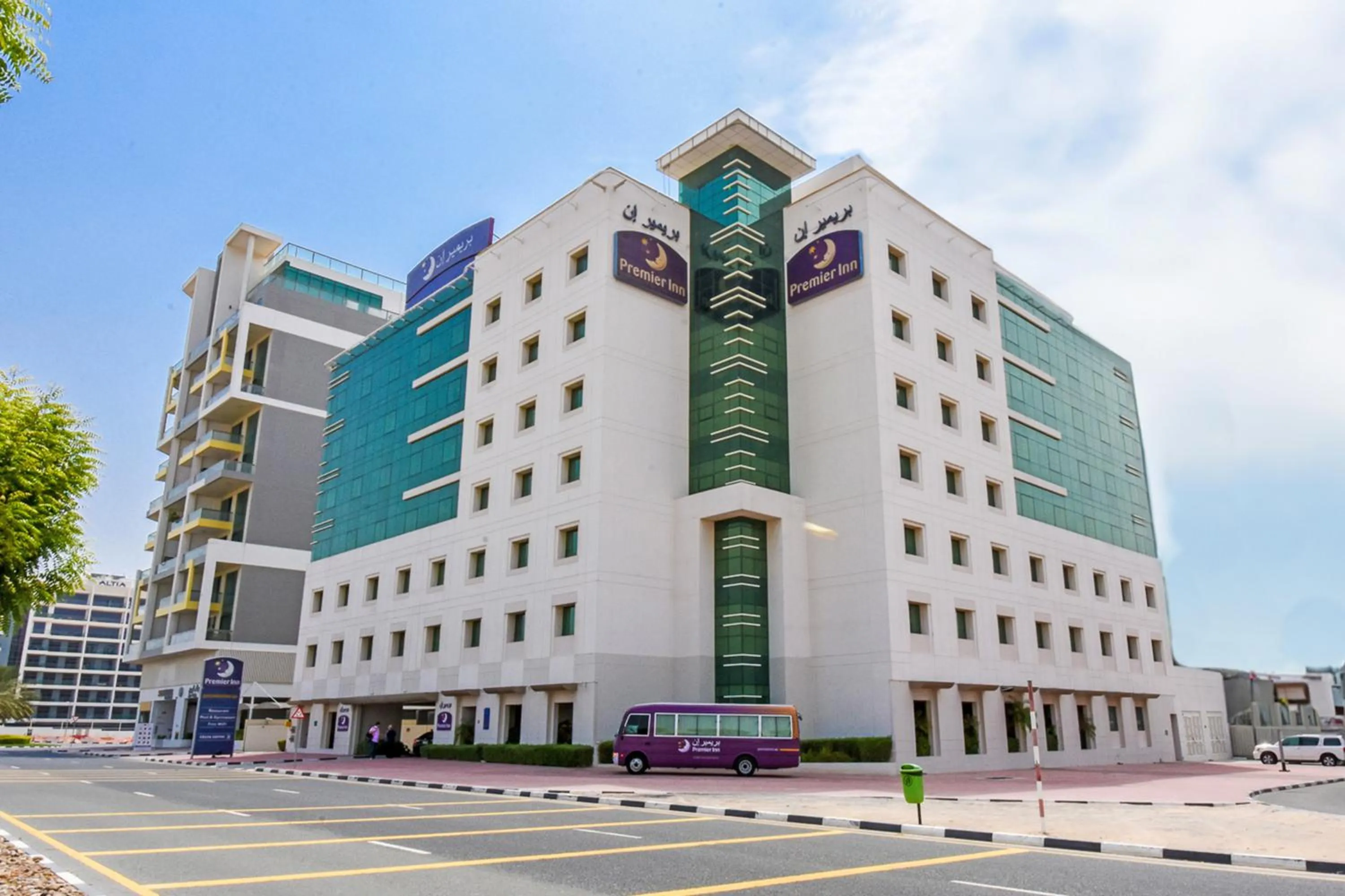 Property building in Premier Inn Dubai Silicon Oasis - An Emirates Group Company