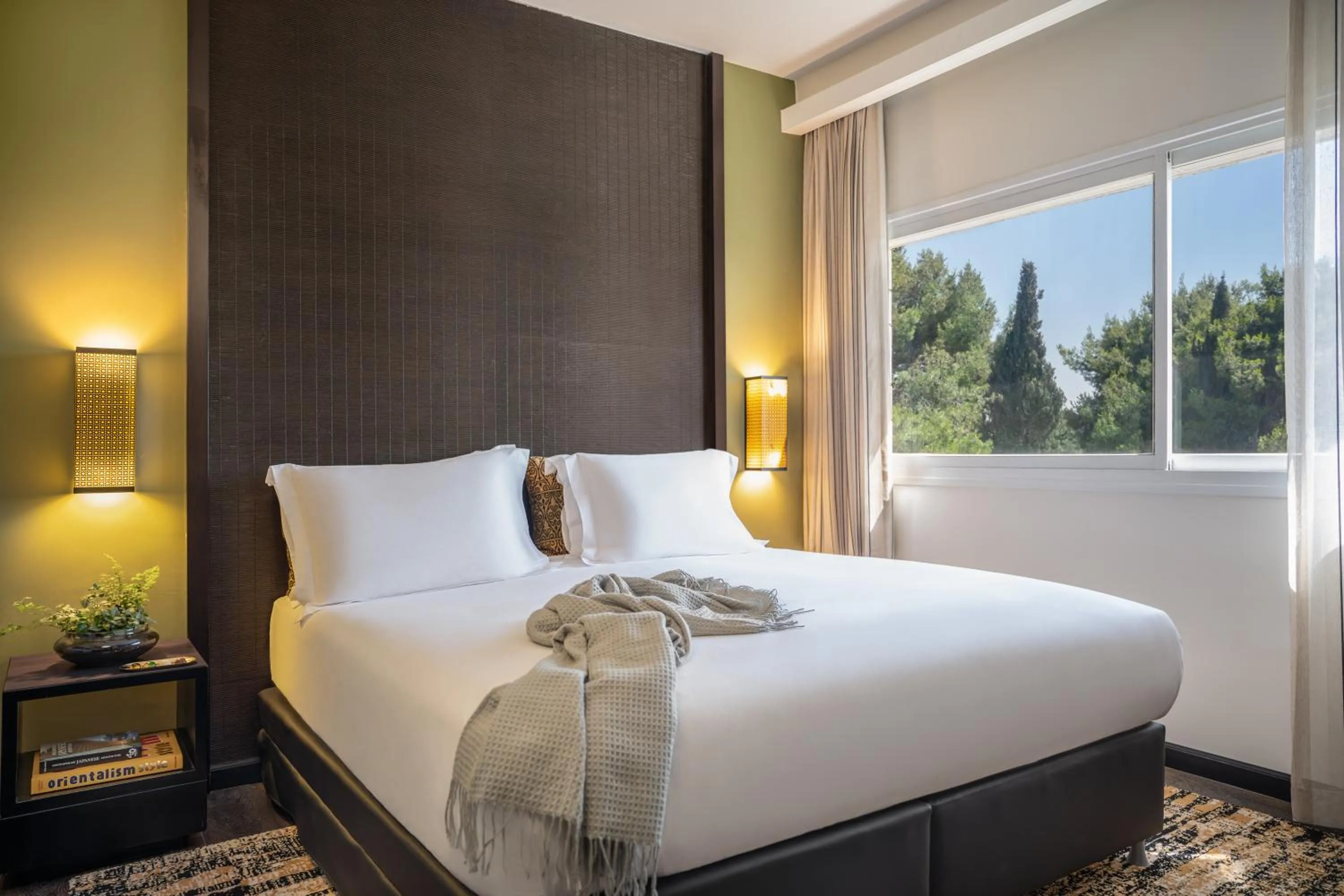 Bed in Dan Boutique Hotel Jerusalem