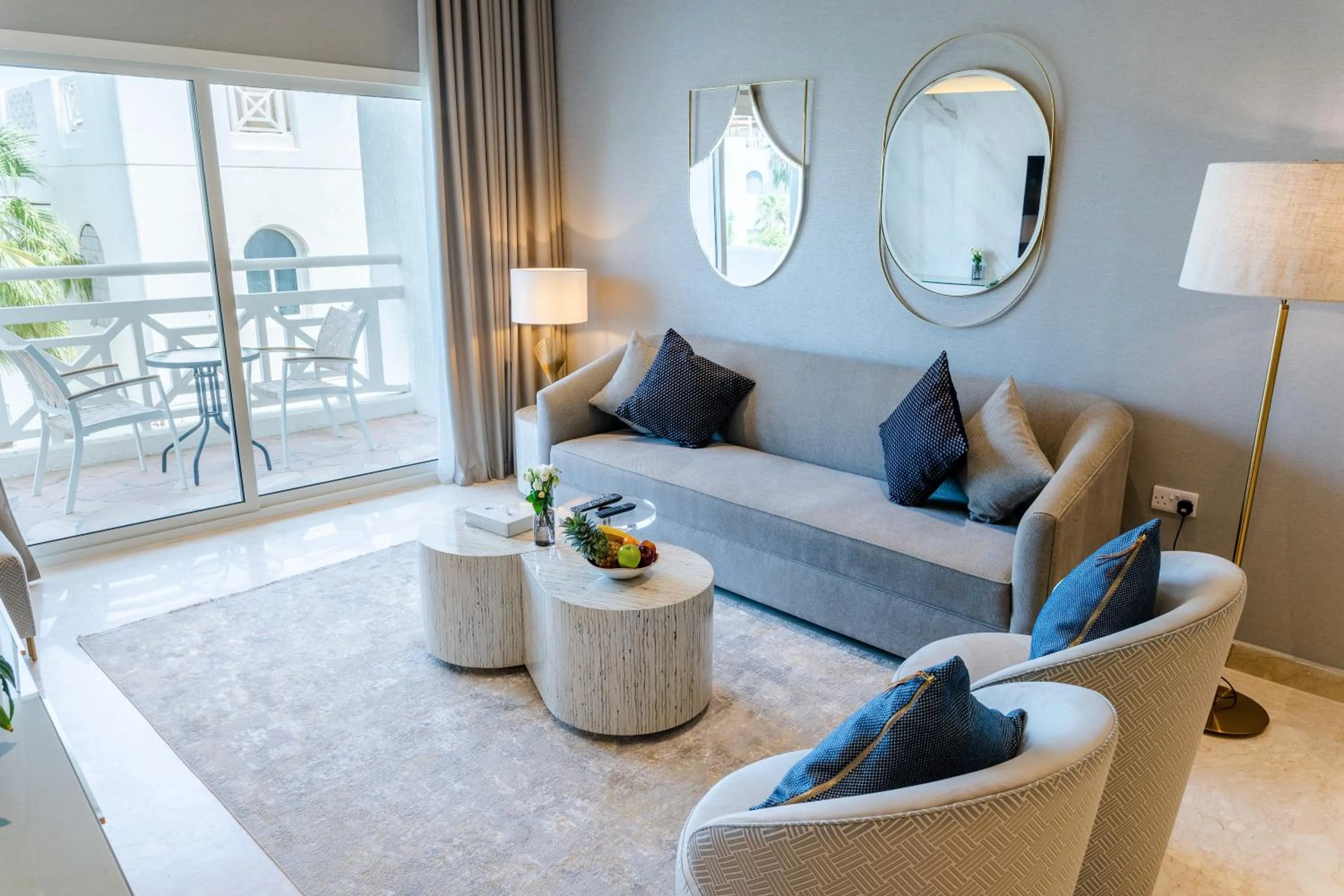 Living room in Argan Al Bidaa Hotel and Resort , Kuwait