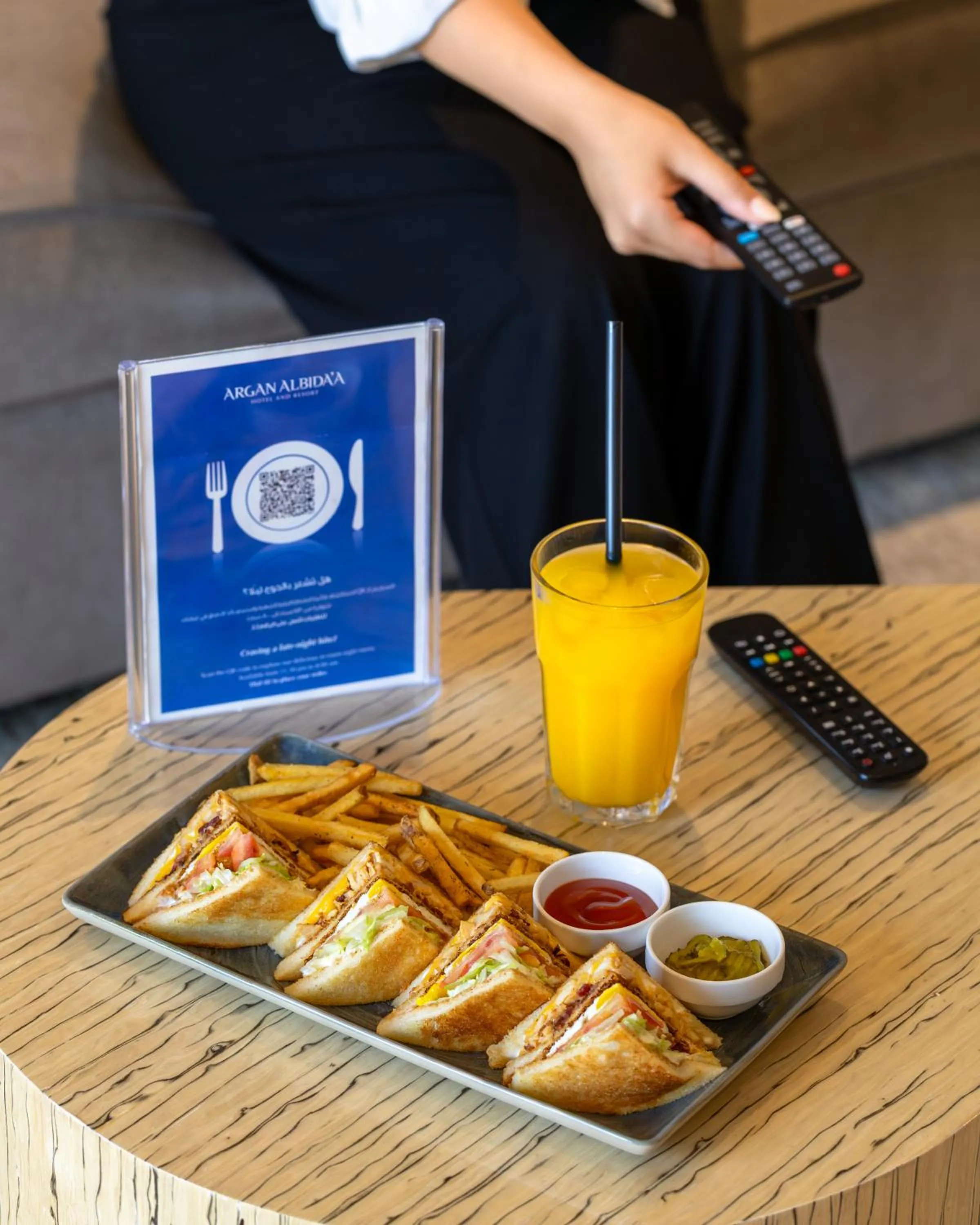 Food and drinks in Argan Al Bidaa Hotel and Resort , Kuwait