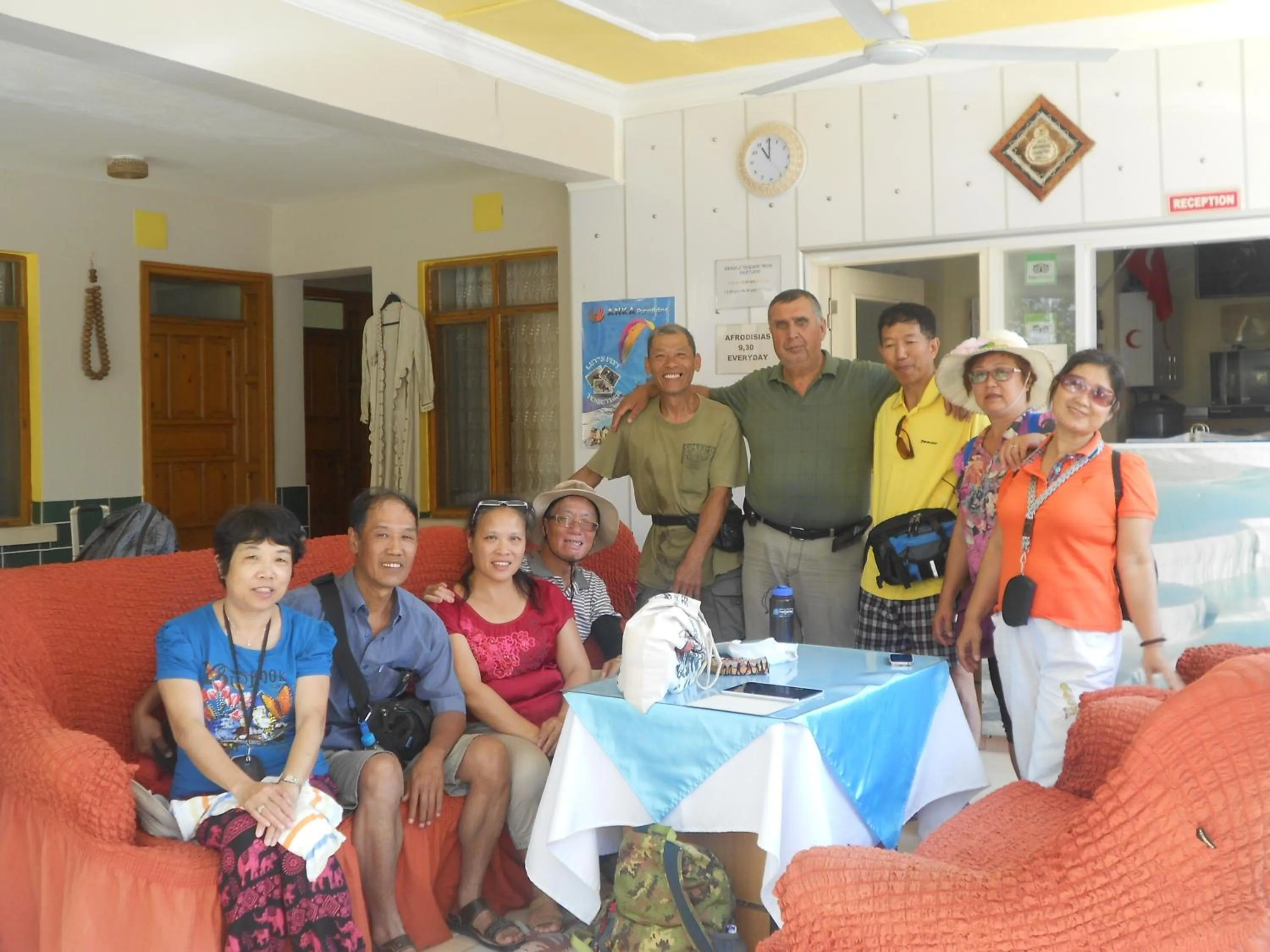 Lobby or reception in Kervansaray Hotel