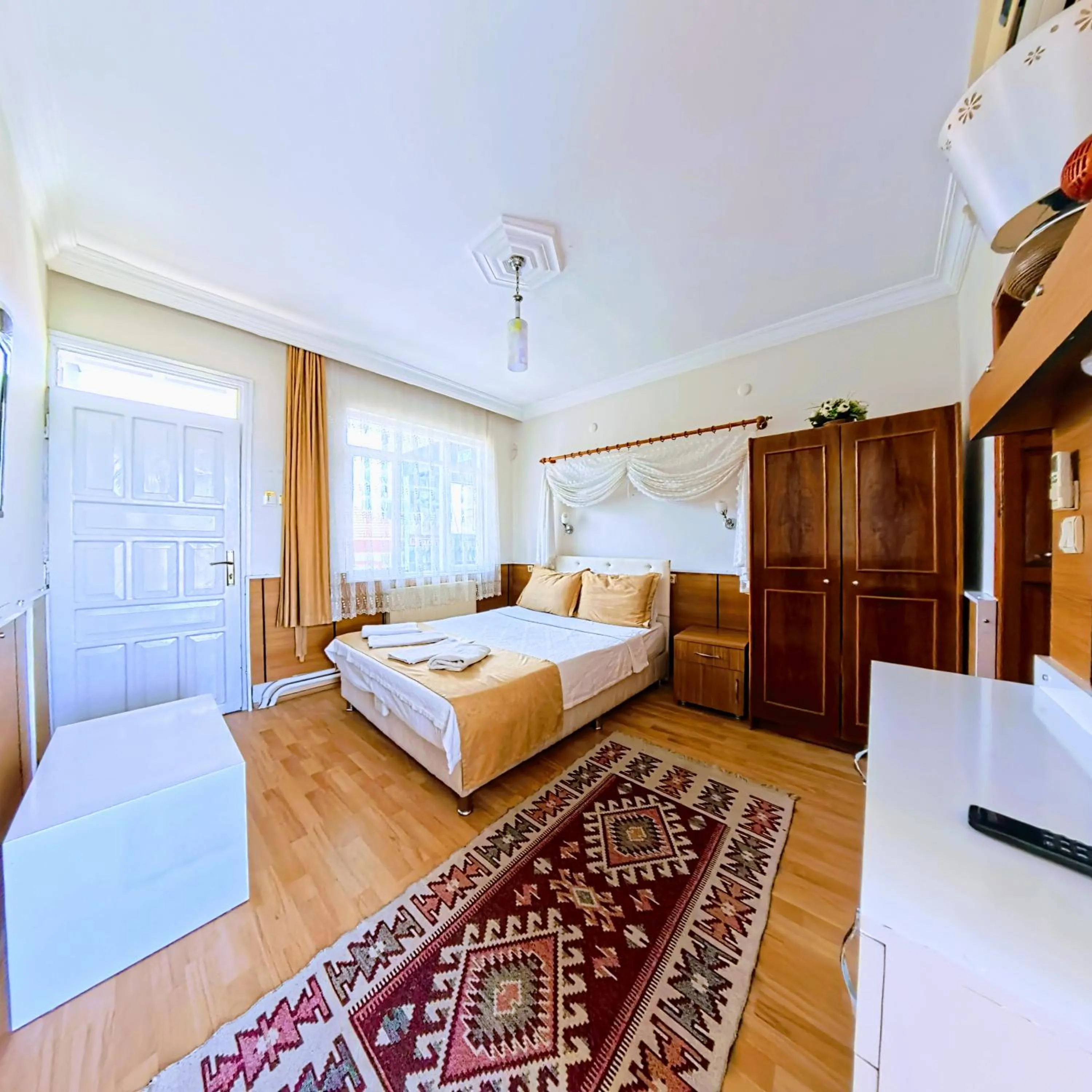 Bed in Kervansaray Hotel