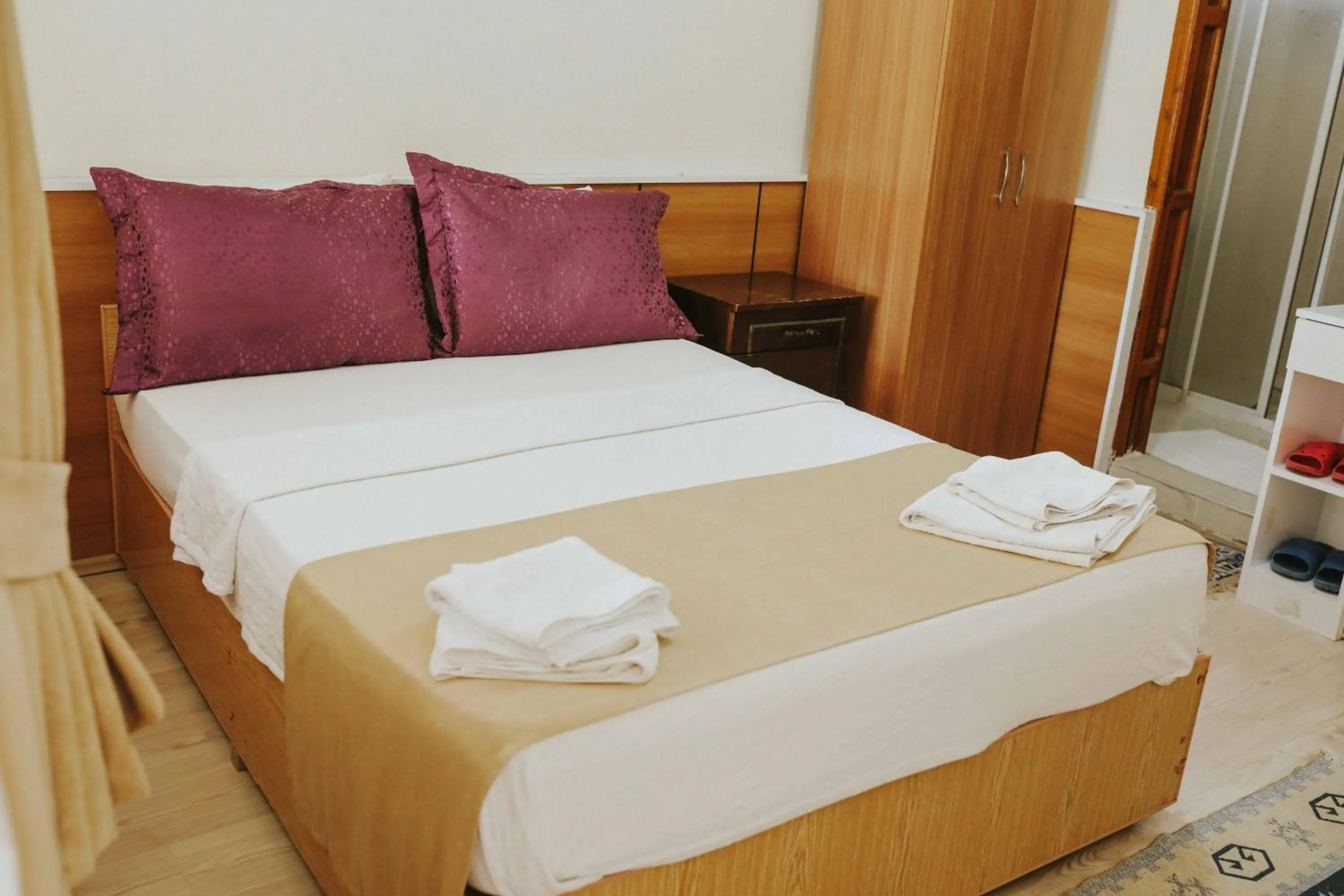 Bed in Kervansaray Hotel