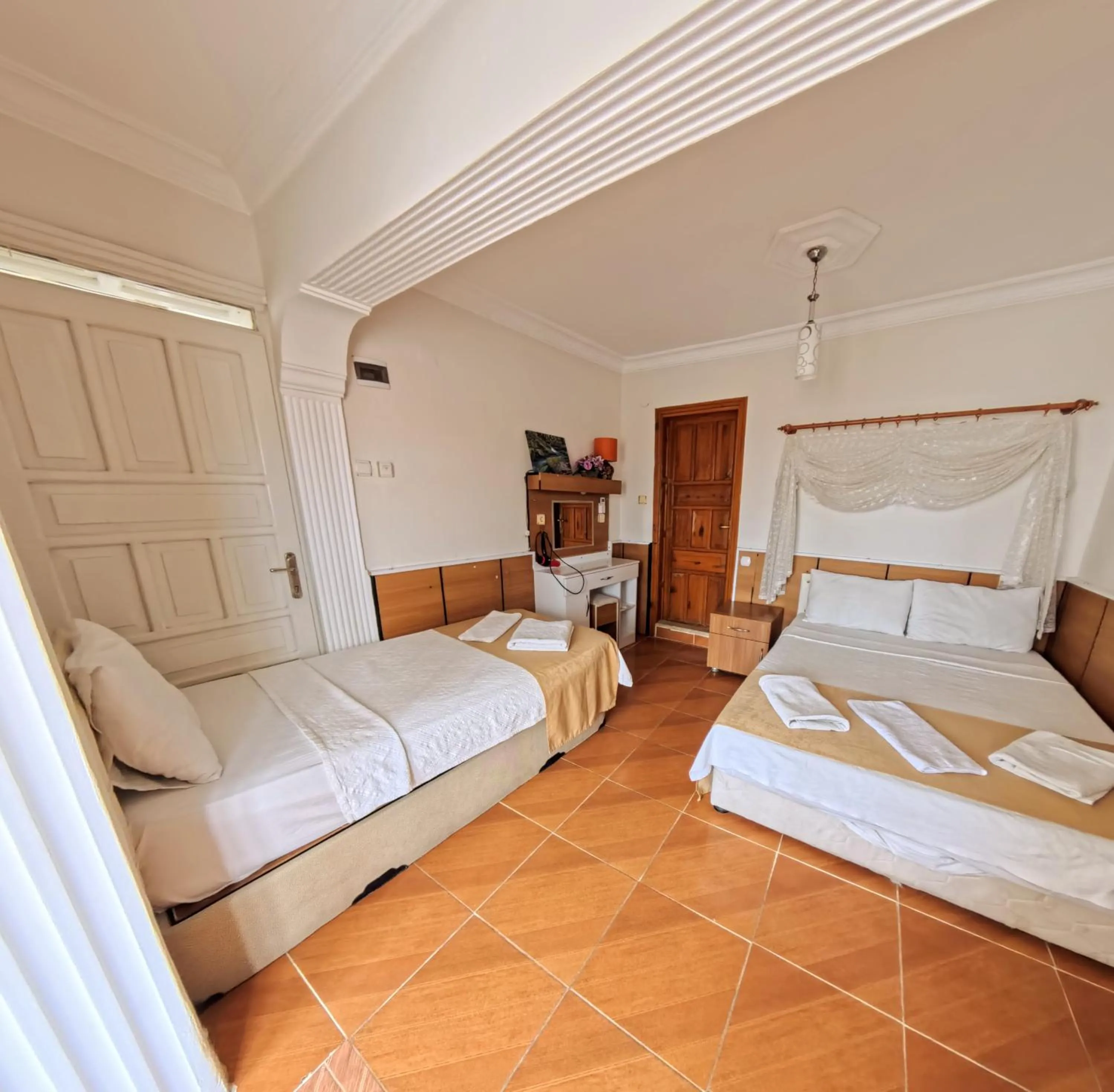 Bed in Kervansaray Hotel