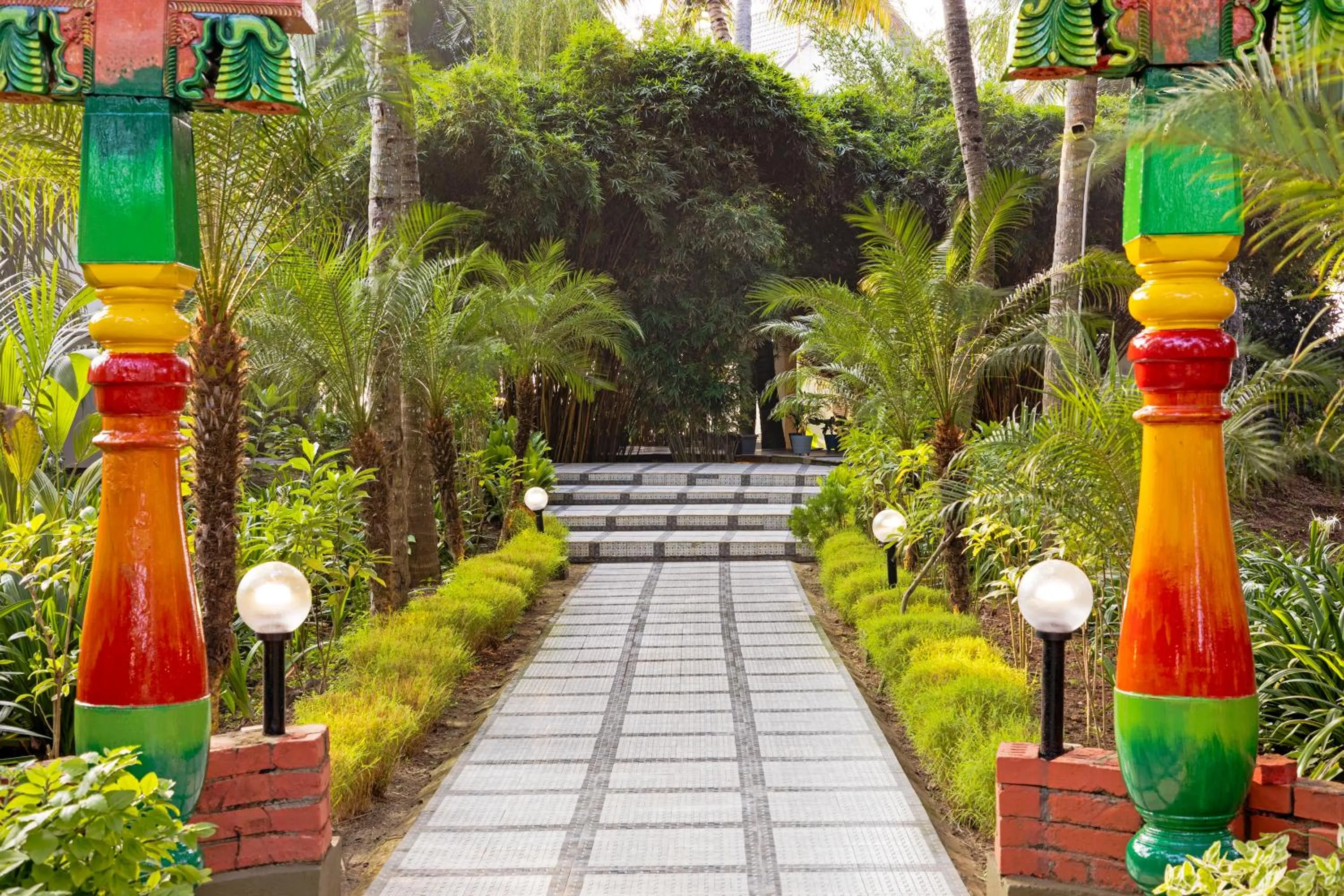 Garden view in Sterling Palavelli Godavari