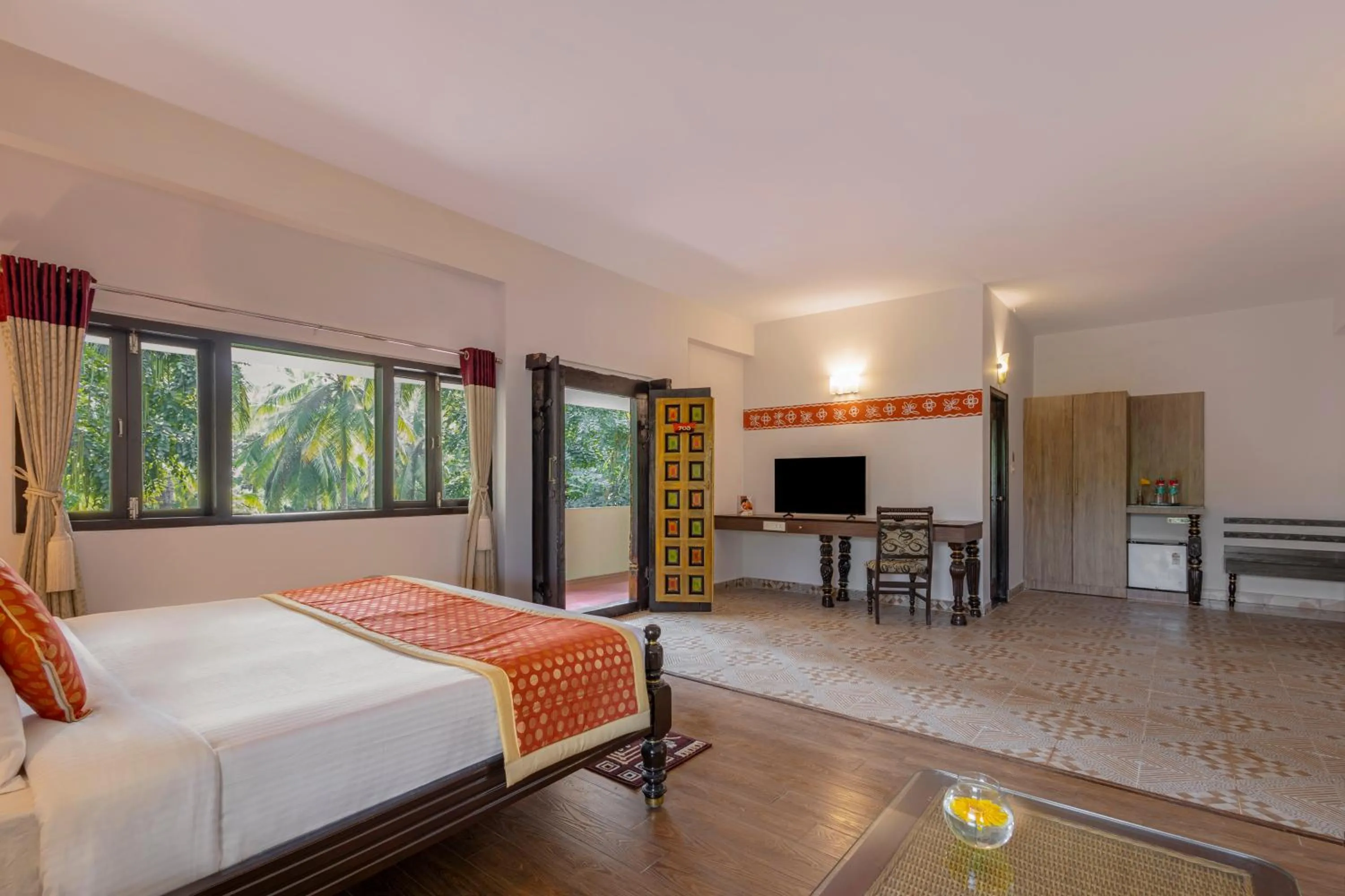 Photo of the whole room, Bed in Sterling Palavelli Godavari